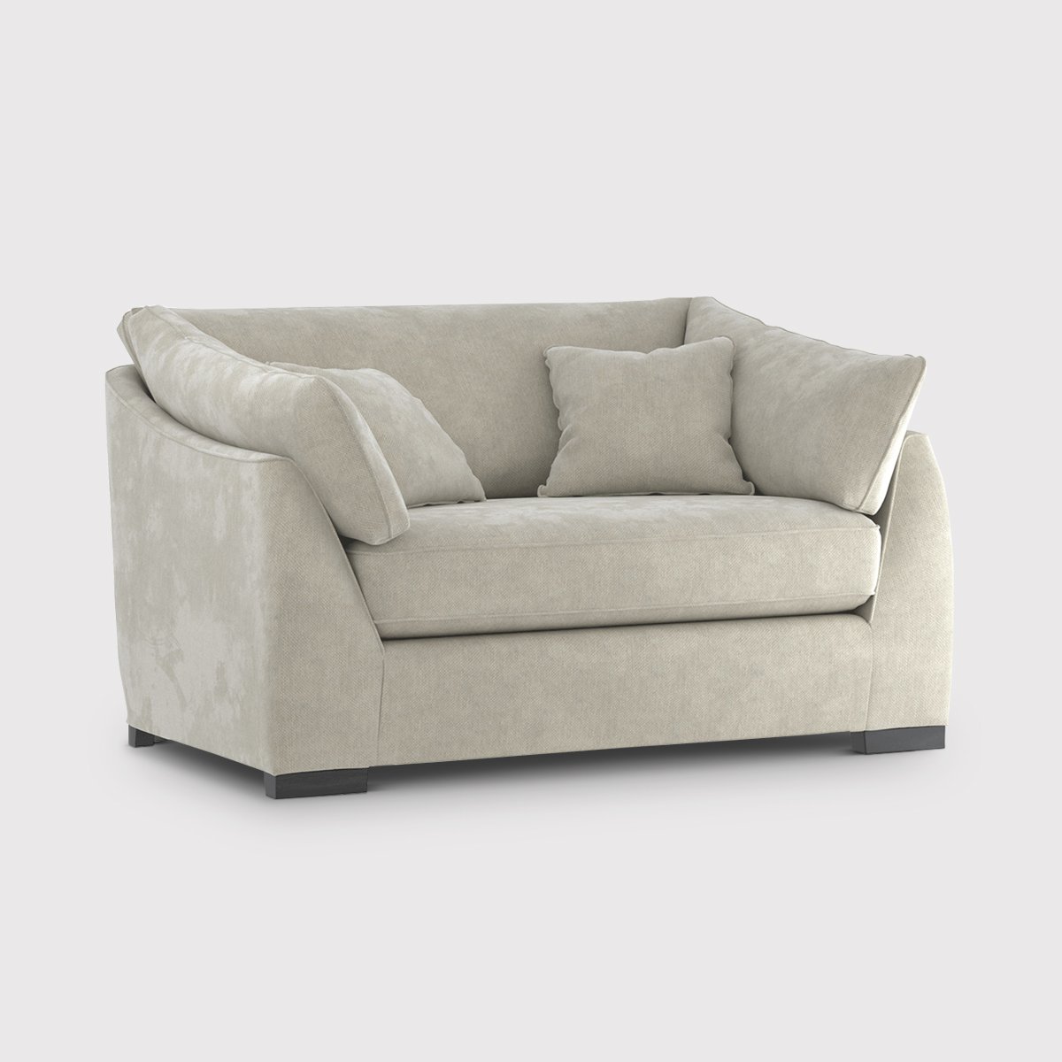 Borelly Snuggler Snuggle Chair, Grey Fabric | Barker & Stonehouse