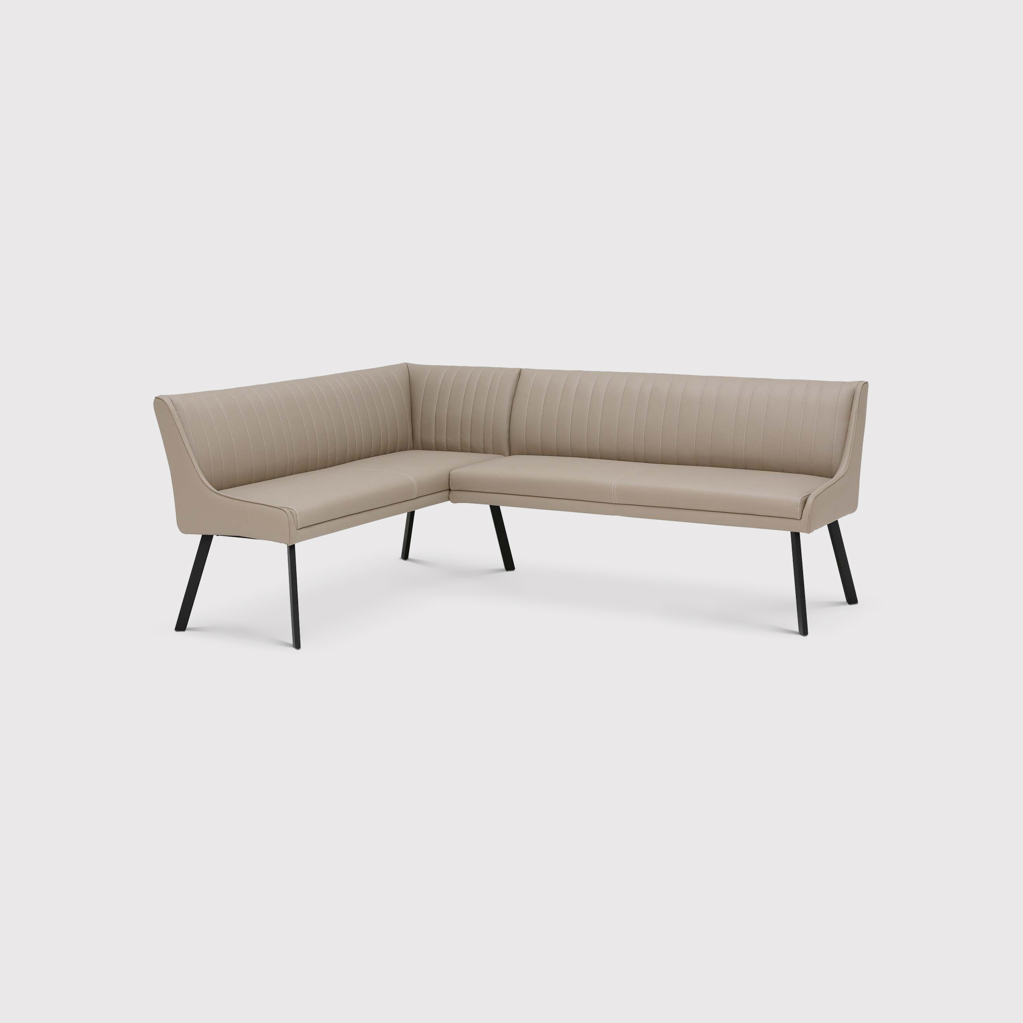 Belize Corner Bench Right, Neutral | Barker & Stonehouse