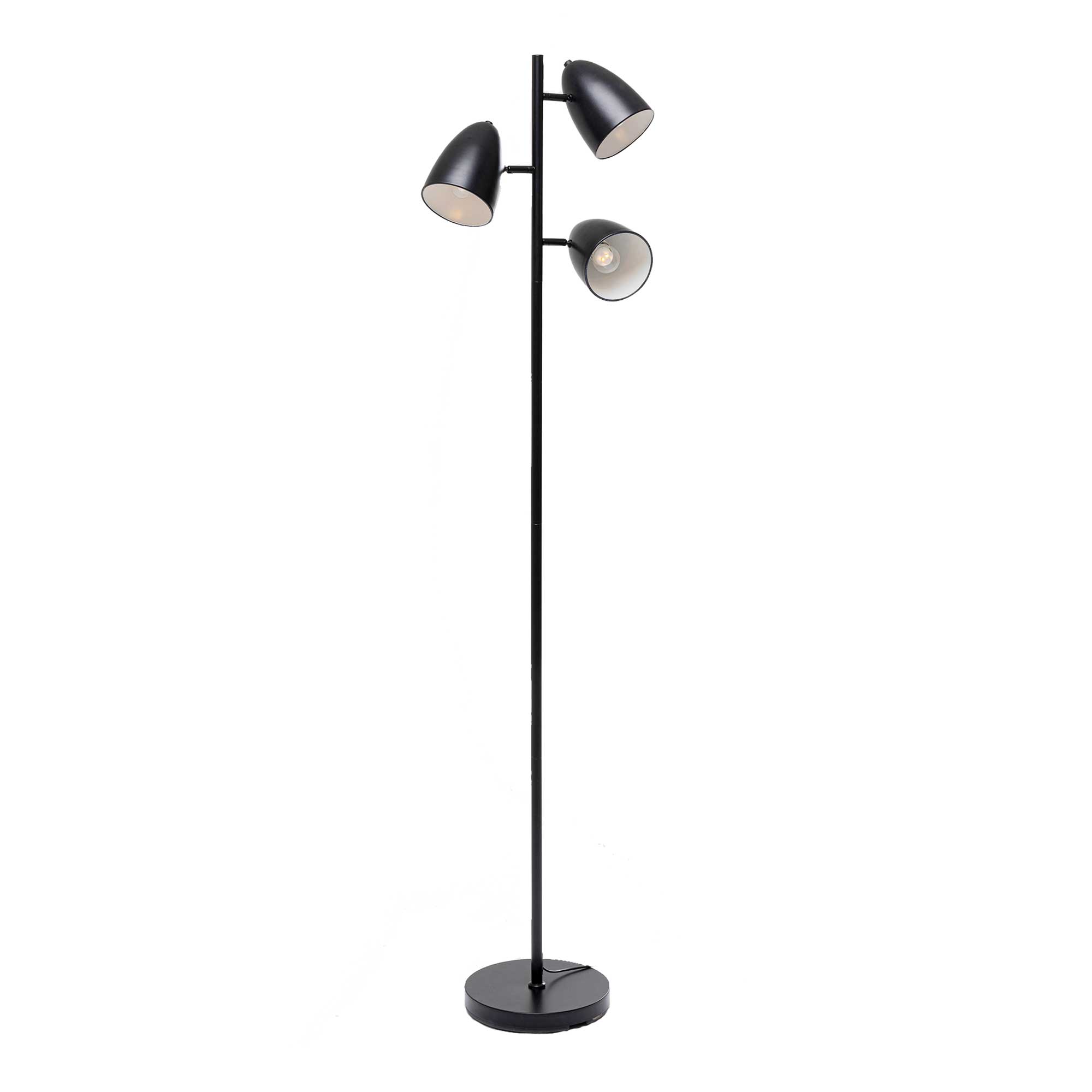 Black Angled Floor Lamp | Barker & Stonehouse