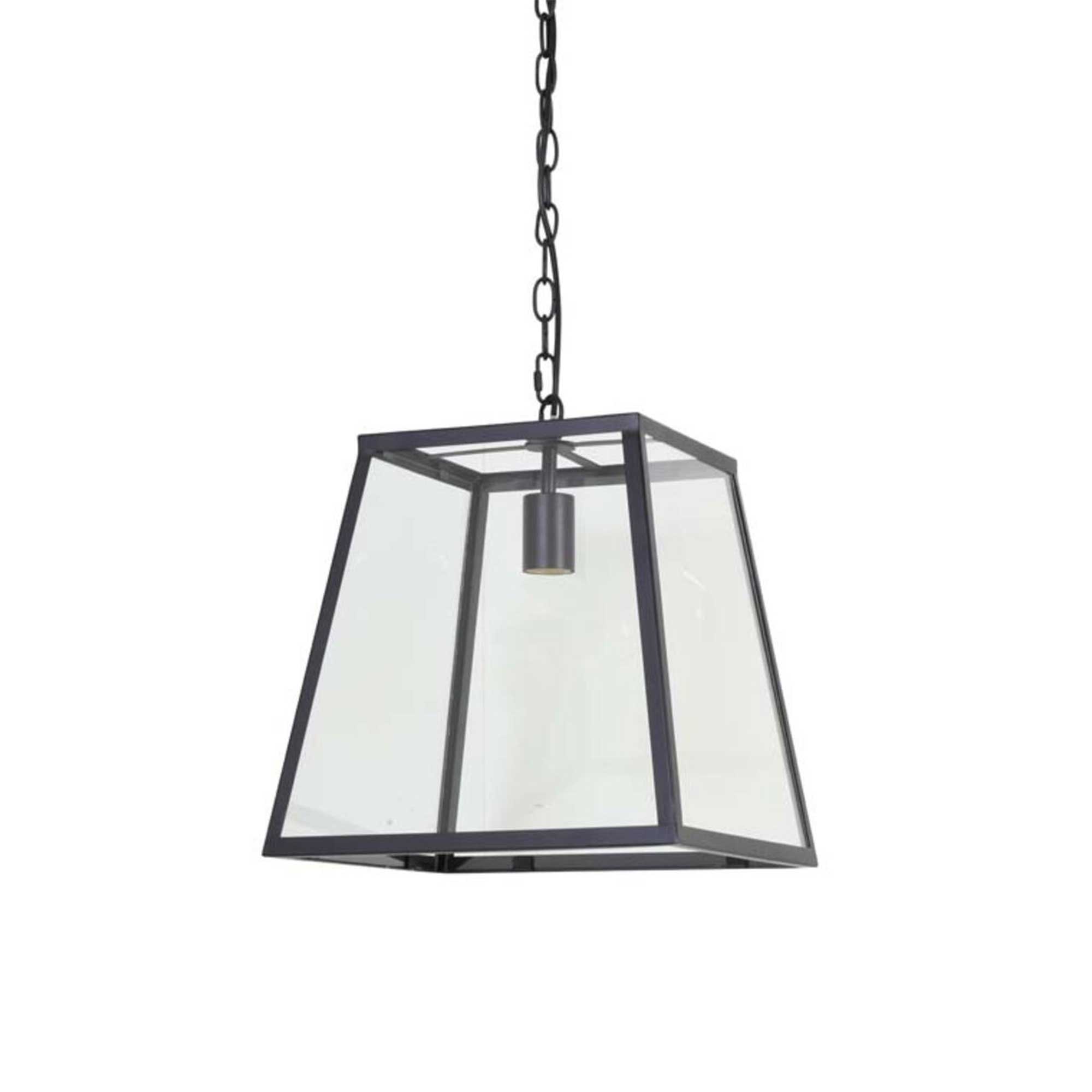 Black Lantern Pendant Light | Barker & Stonehouse