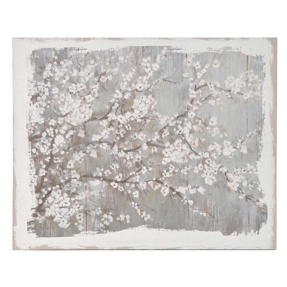 Blossom Bloom Picture Print, Square, White | Barker & Stonehouse