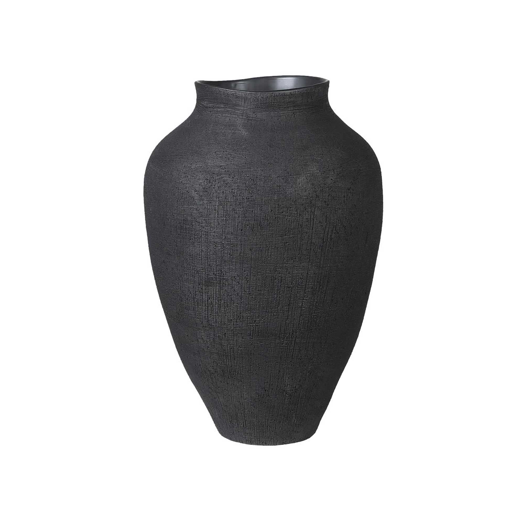 Black Textured Vase | Barker & Stonehouse