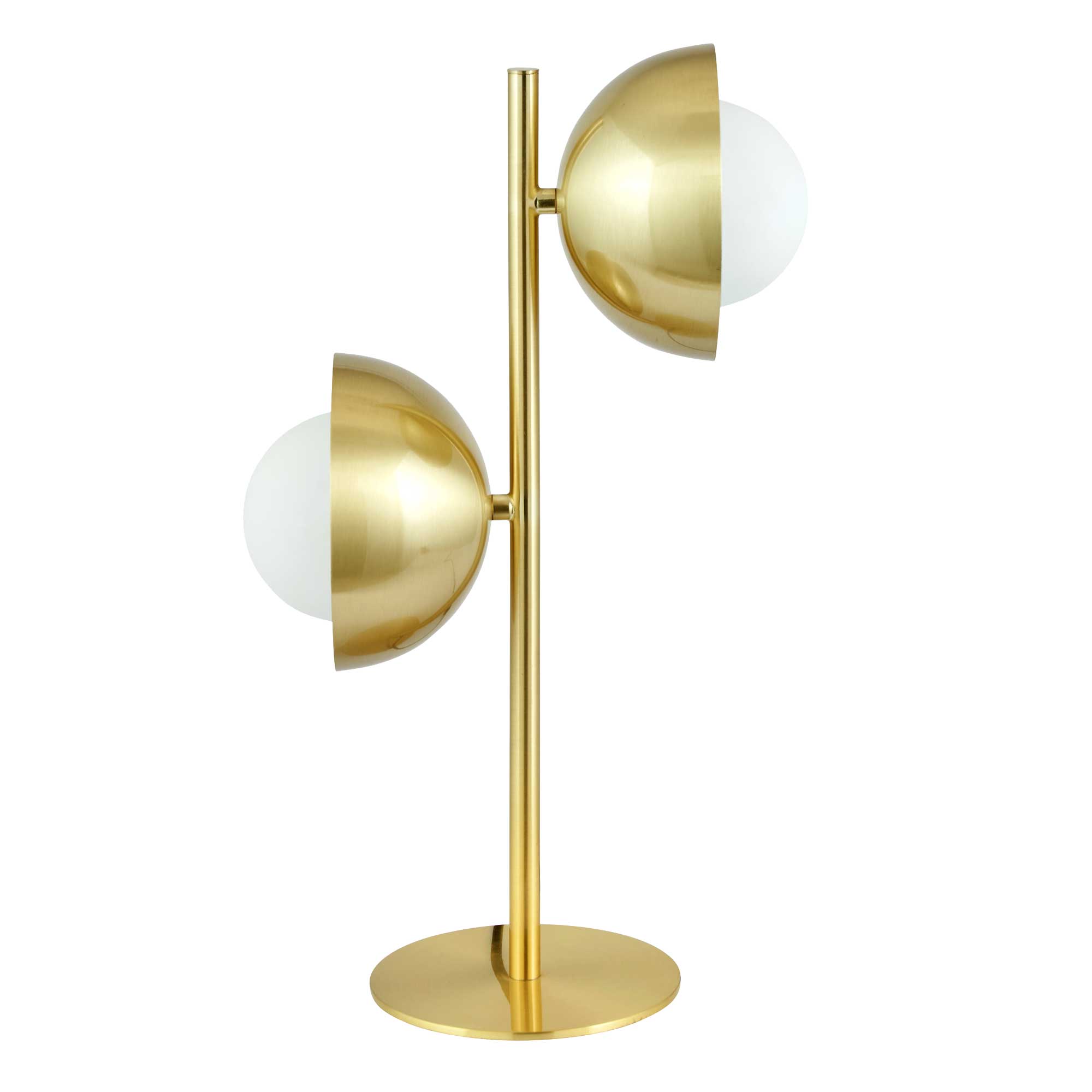 Brass Orb Table Lamp, Gold Metal | Barker & Stonehouse