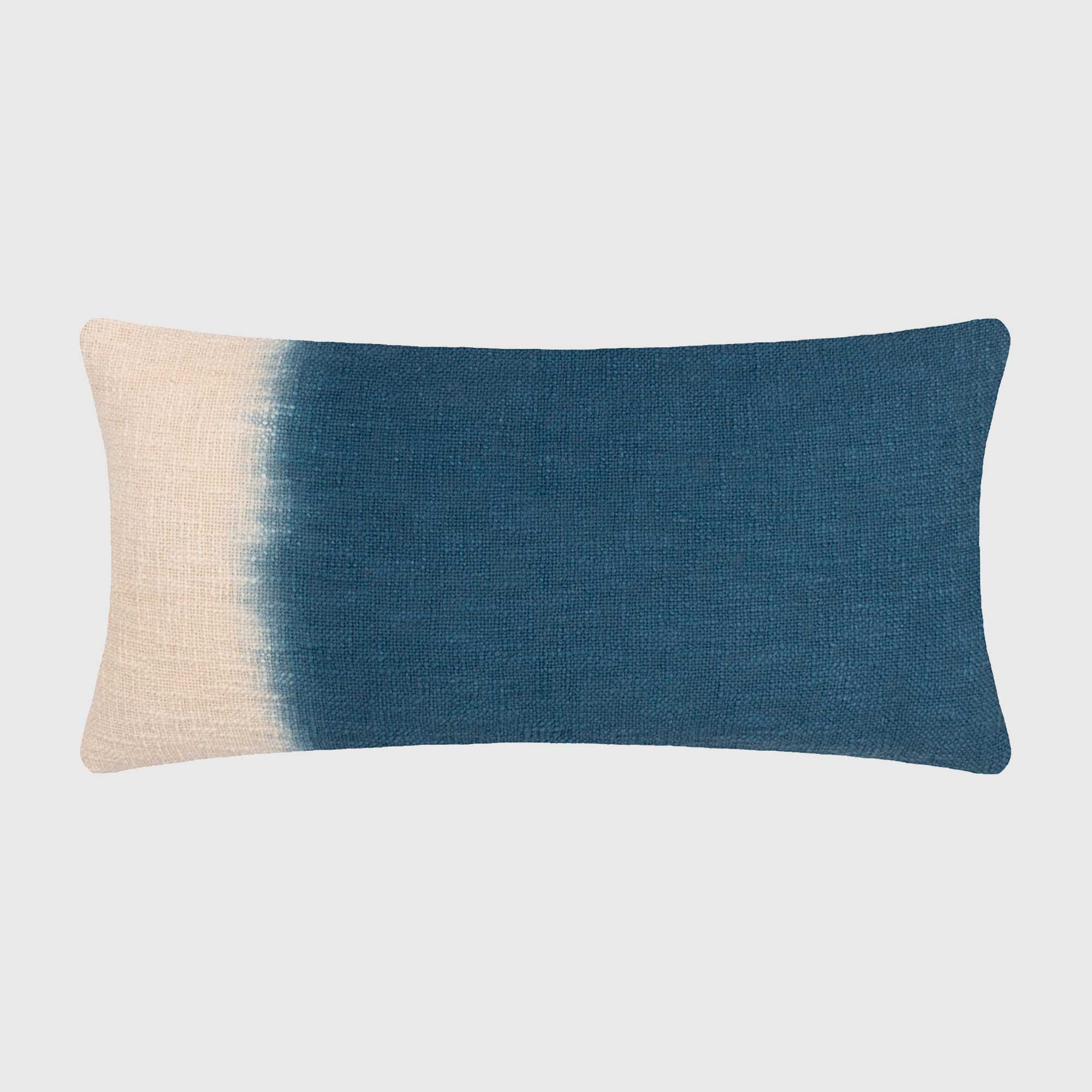 Blue Ombre Cushion 30x65, Square | Barker & Stonehouse