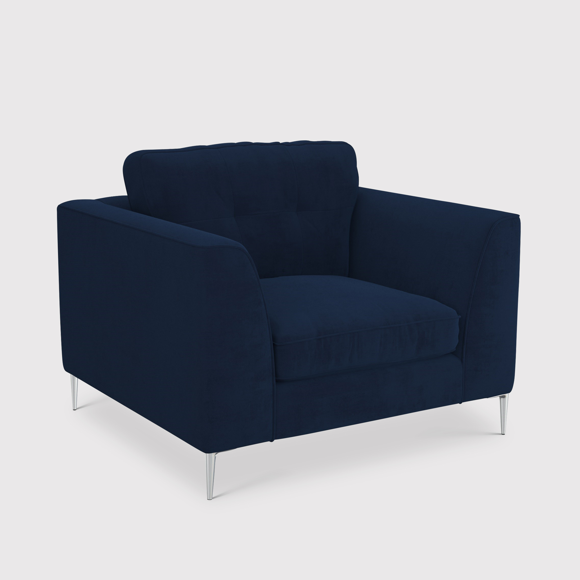 Conza Armchair, Blue Fabric | Barker & Stonehouse