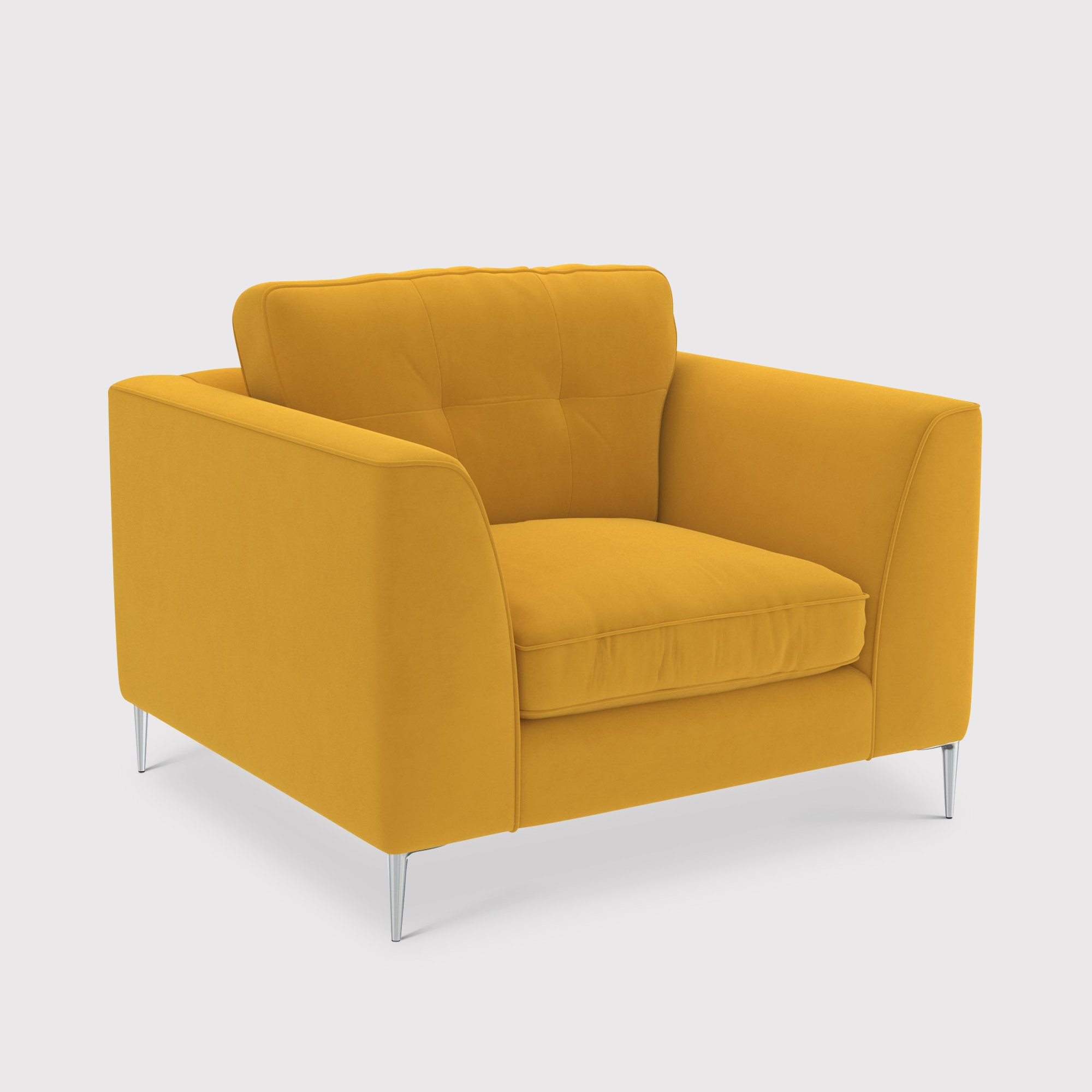 Conza Armchair, Orange Fabric | Barker & Stonehouse