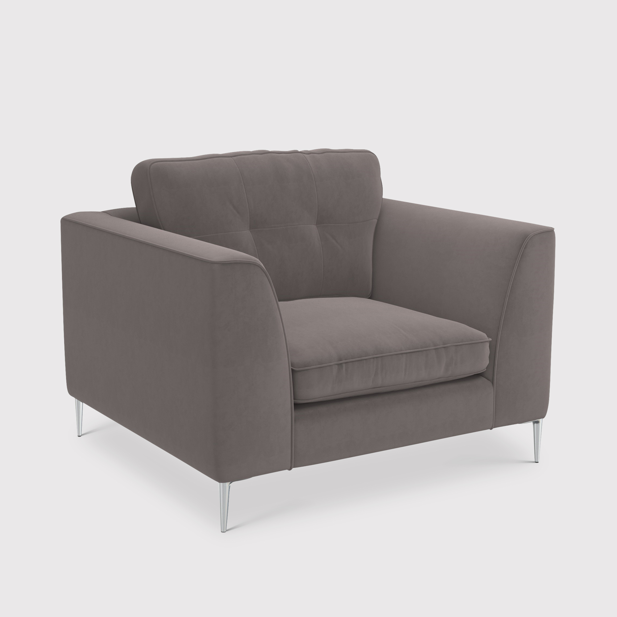 Conza Armchair, Grey Fabric | Barker & Stonehouse