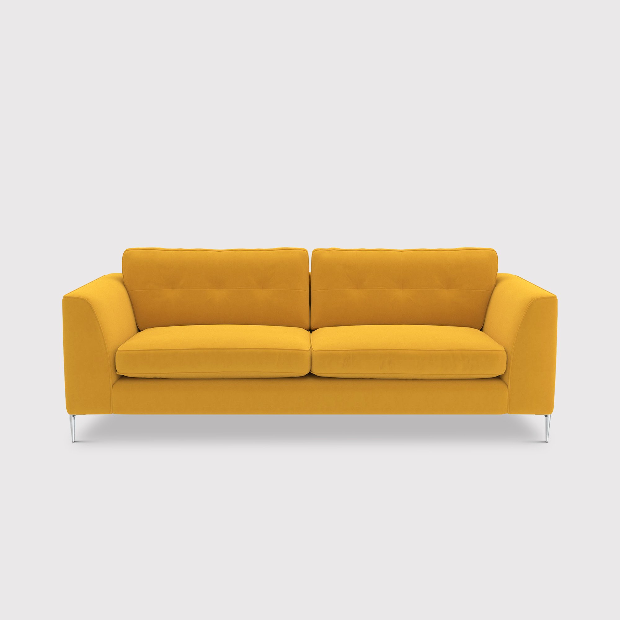 Conza Extra Large Sofa, Orange Fabric | Barker & Stonehouse