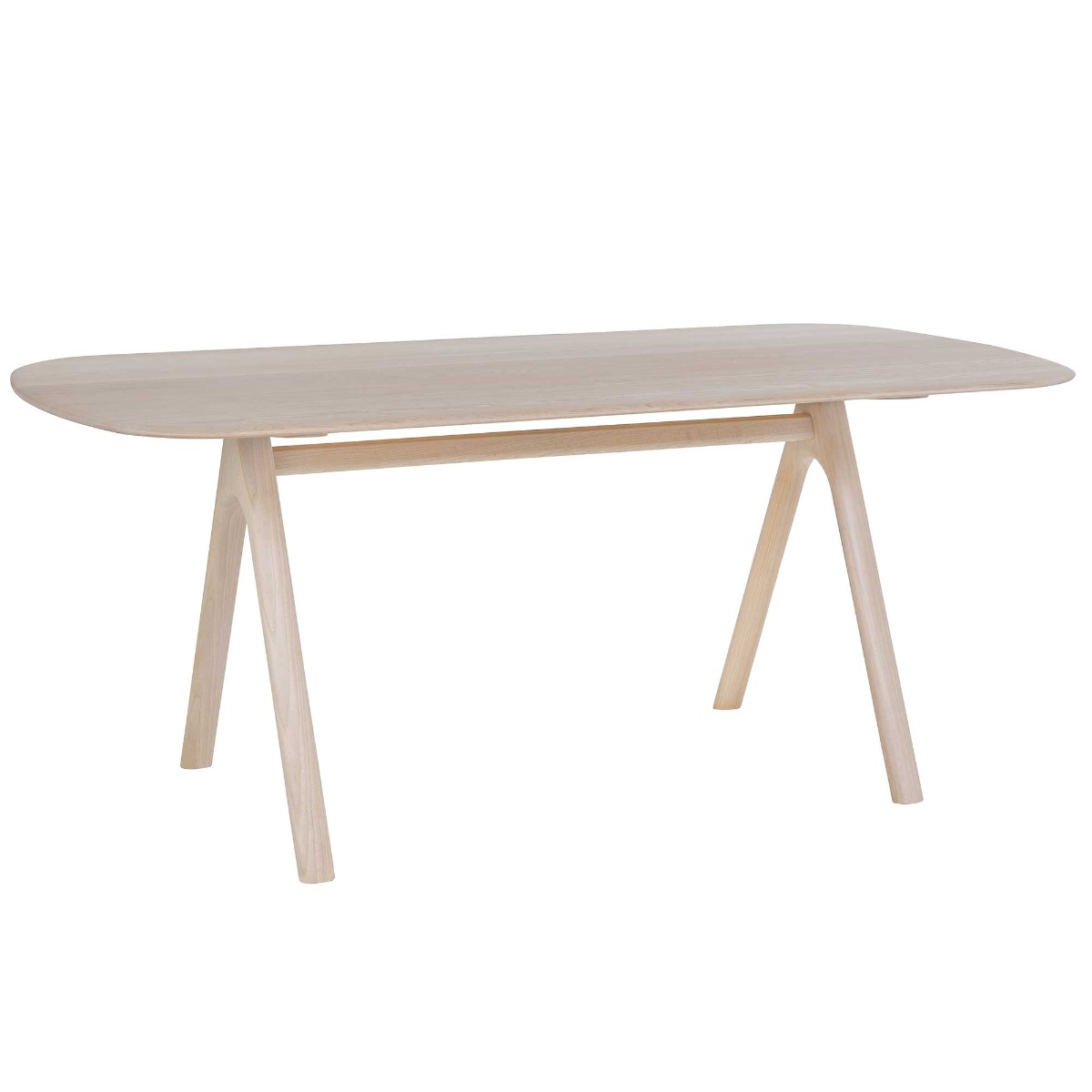 Ercol Corso Medium Dining Table, Ash Wood | Barker & Stonehouse thumbnail