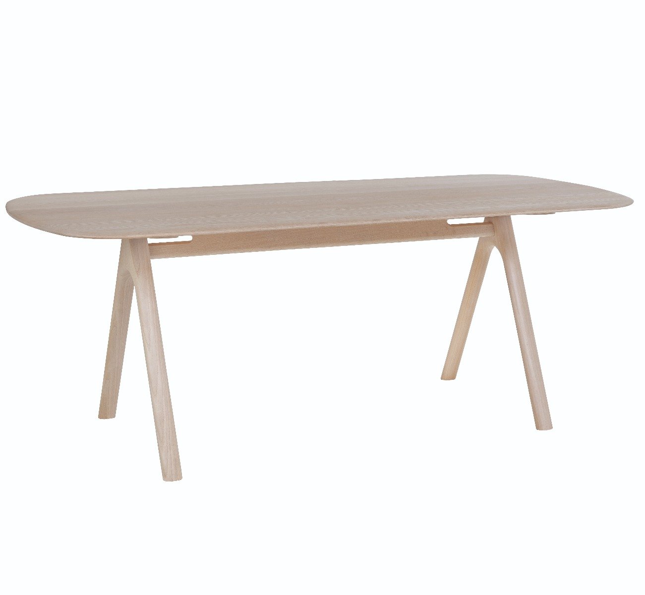 Ercol Corso Large Dining Table, Neutral | Barker & Stonehouse
