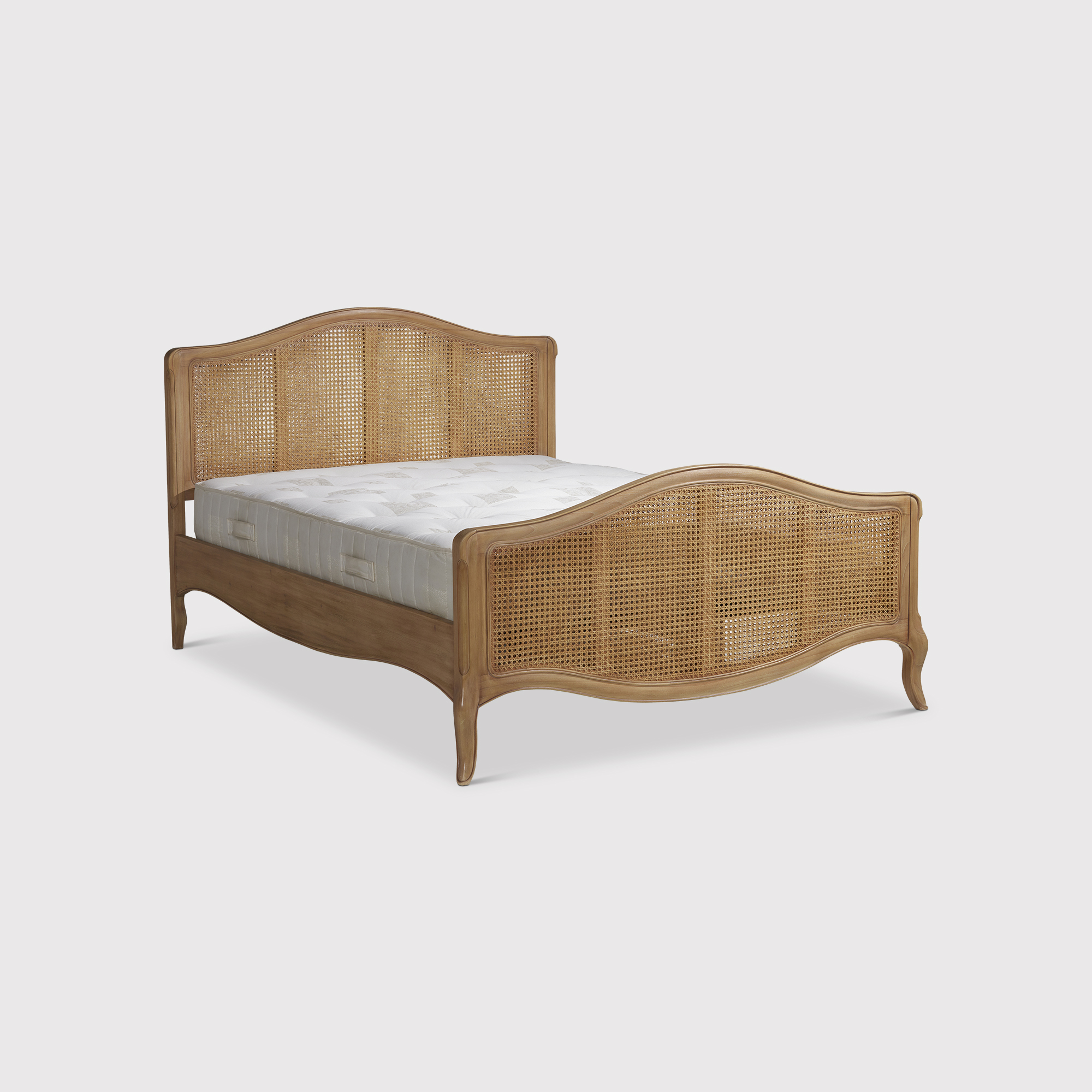 Cecile 180cm High Footend Bed, Neutral Wood | Super King | Barker & Stonehouse