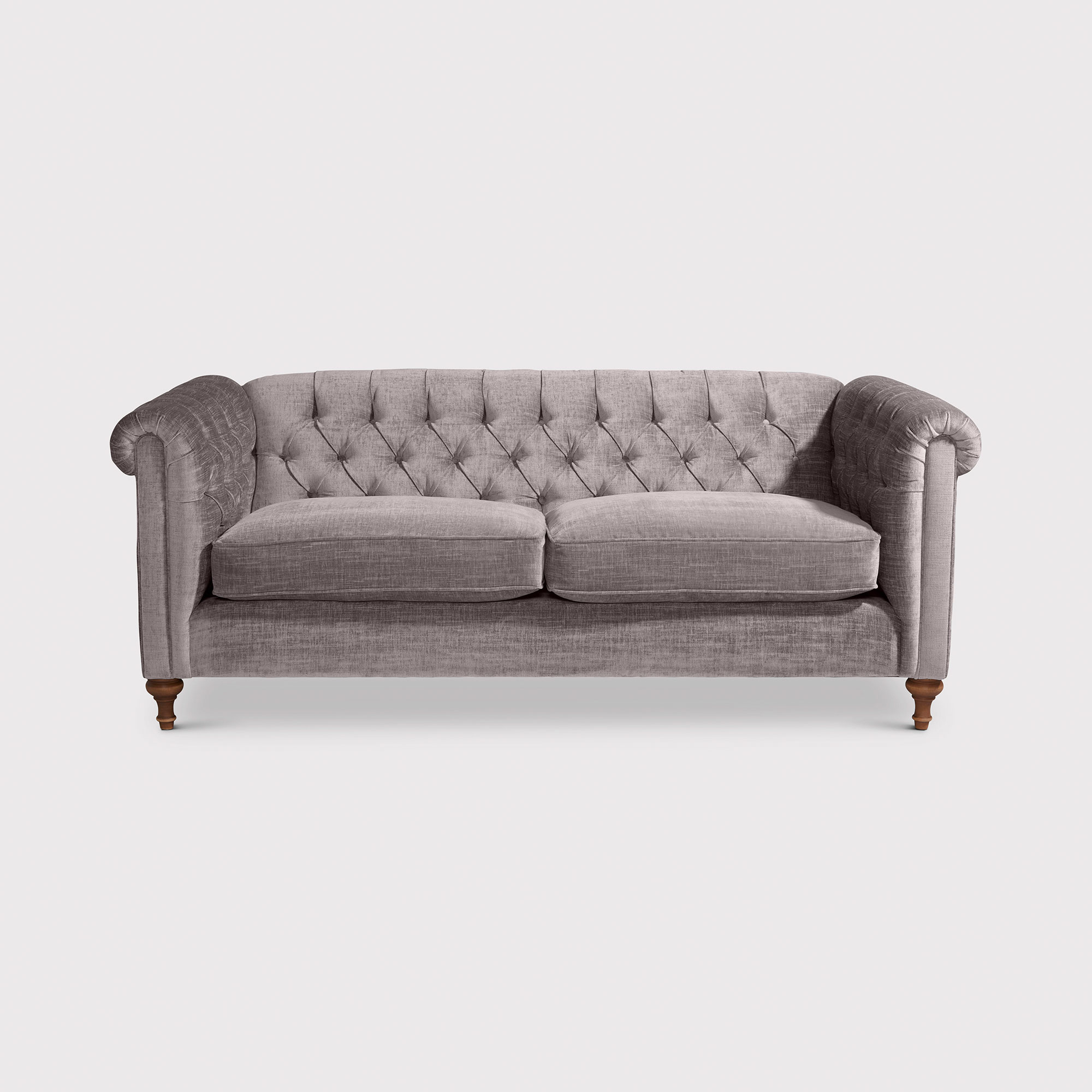 Charlton 3 Seater Sofa, Grey Fabric | Barker & Stonehouse