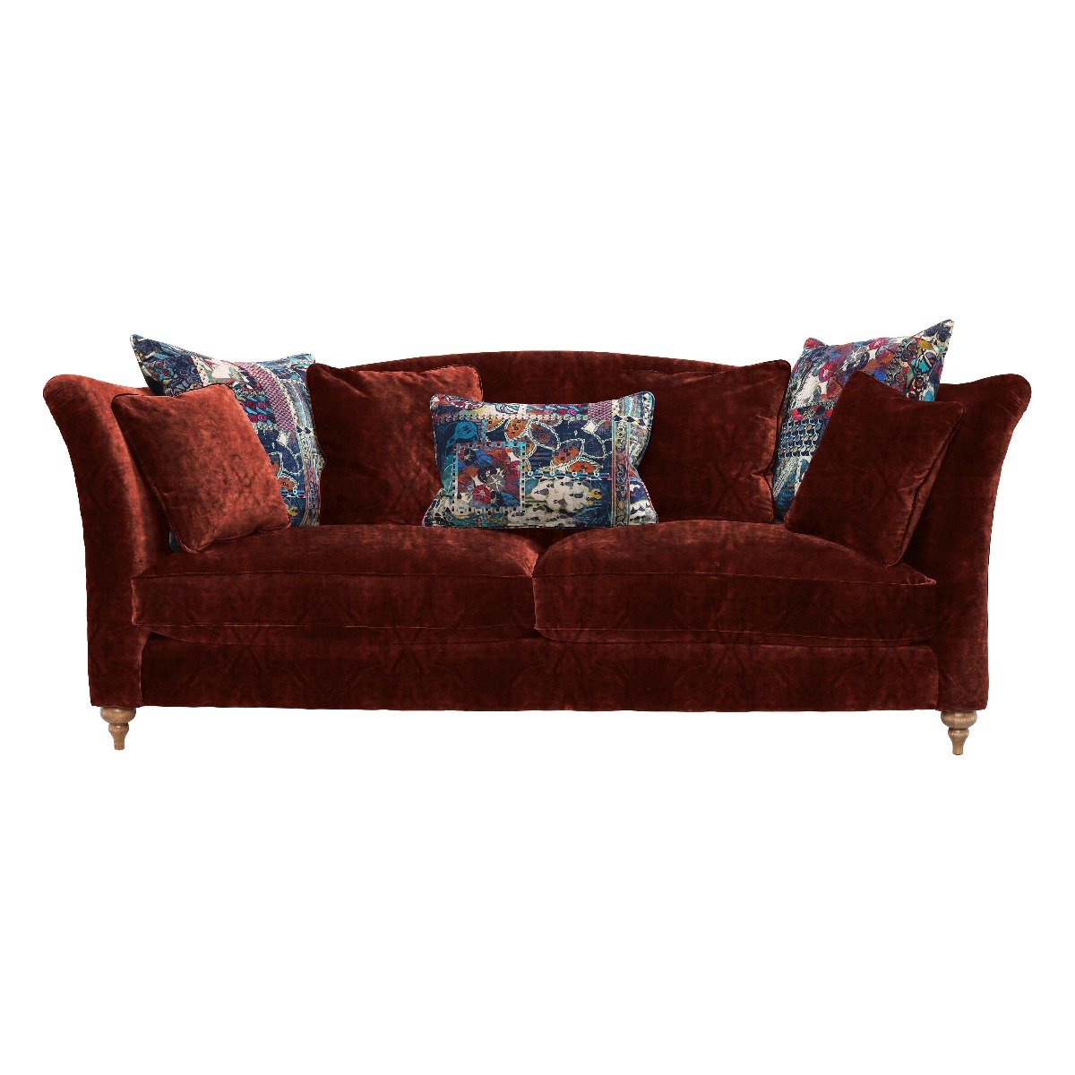 Claudette Grand Sofa, Brown Fabric | Barker & Stonehouse