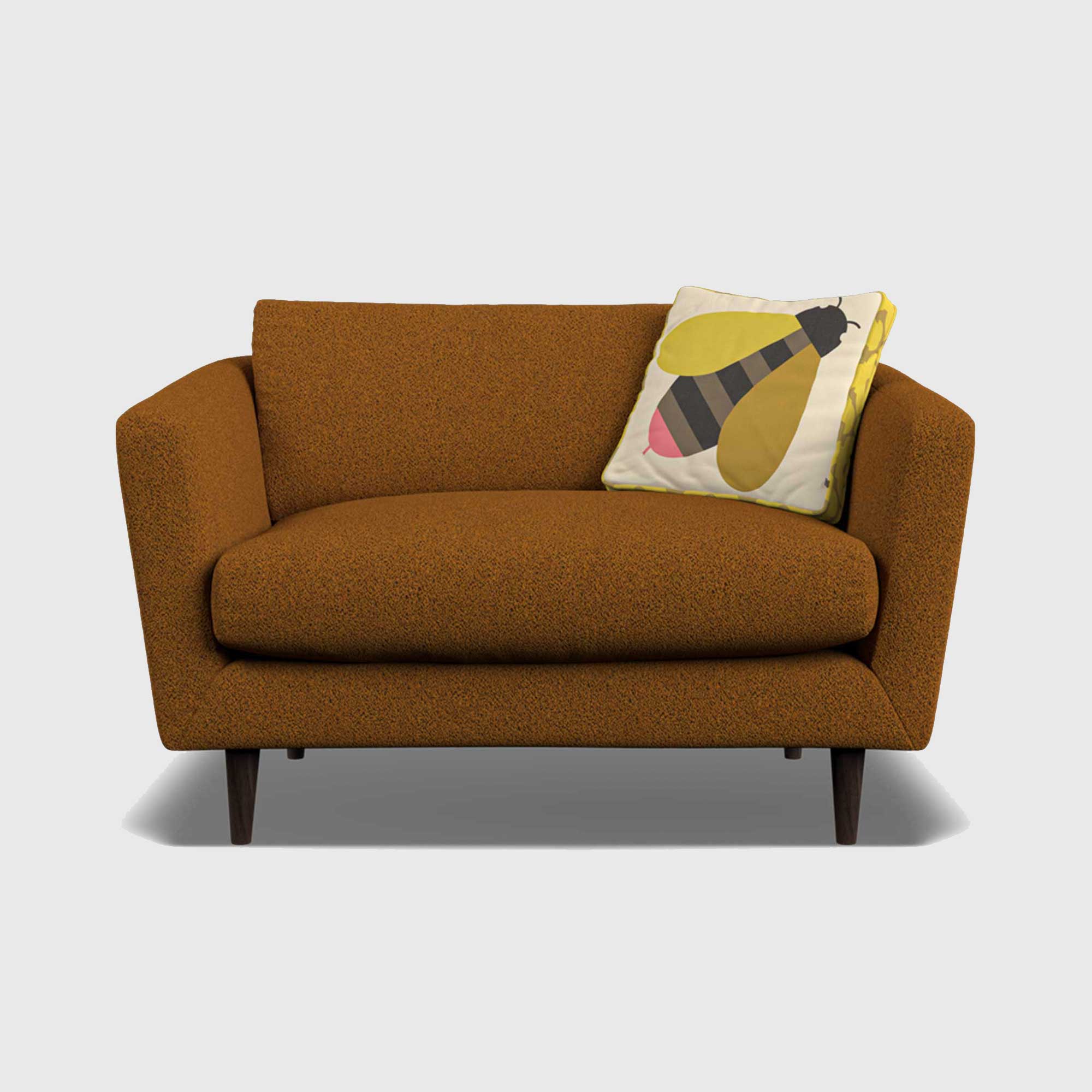 Orla Kiely Dorsey Snuggler, Brown Fabric | Barker & Stonehouse