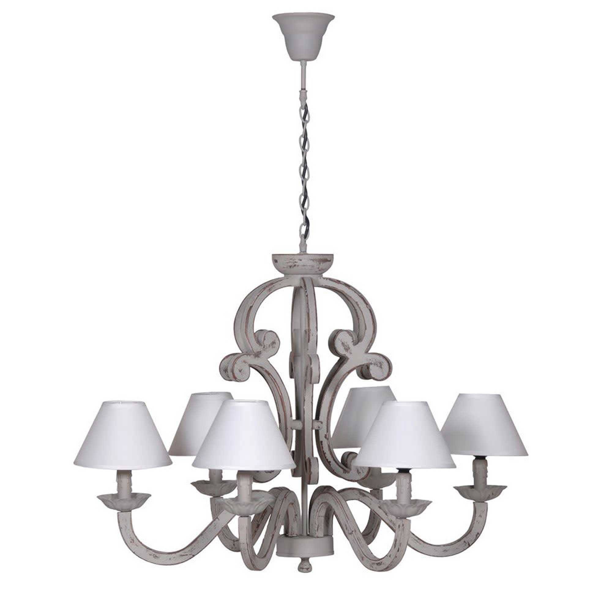 Dist Grey Chandelier | Barker & Stonehouse