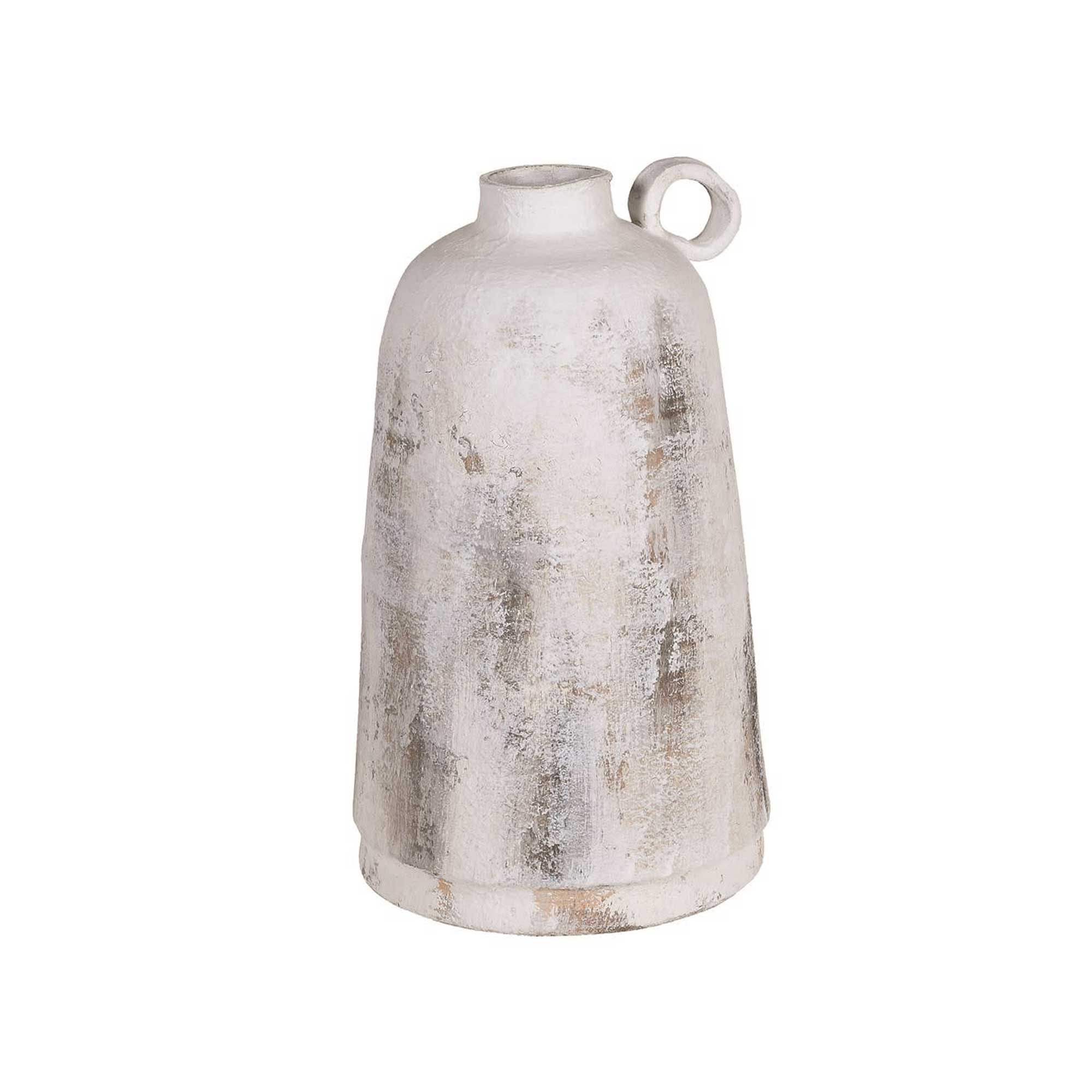 Distressed White Vase | Barker & Stonehouse
