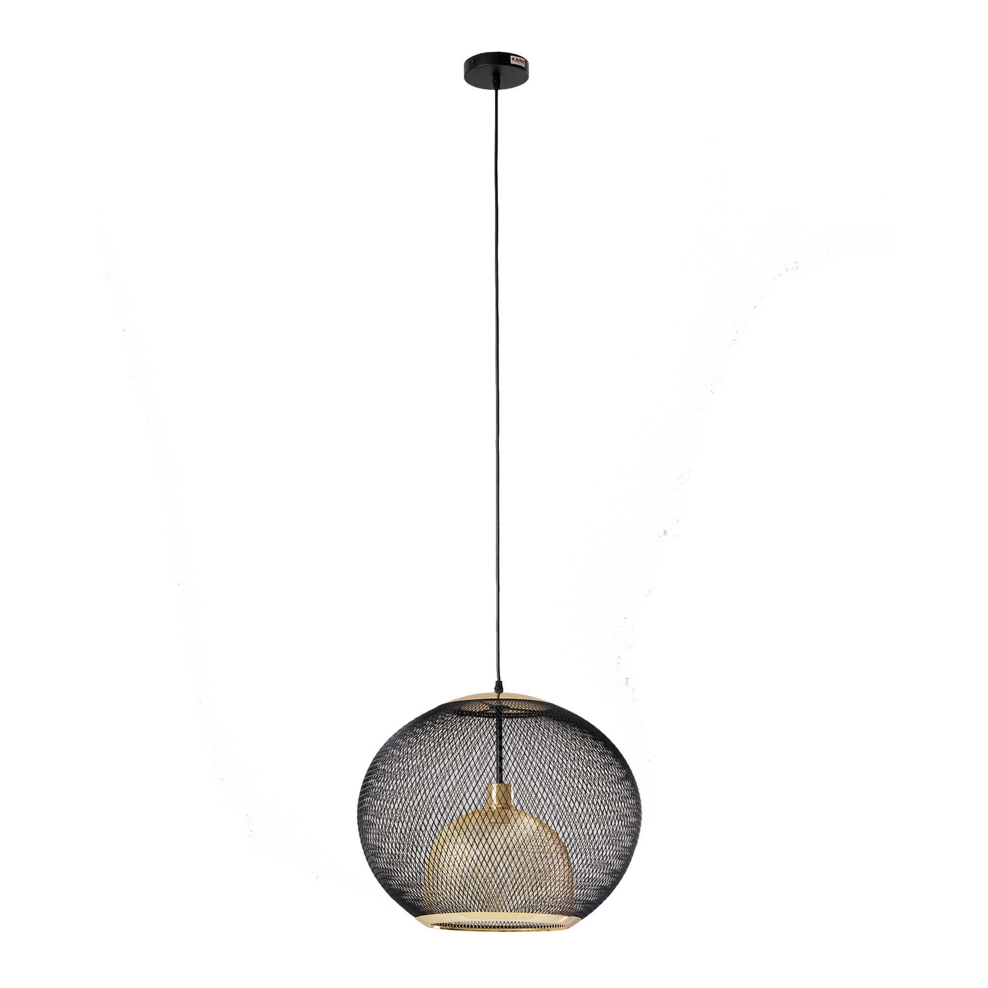 Duo Dome Pendant Light, Black | Barker & Stonehouse