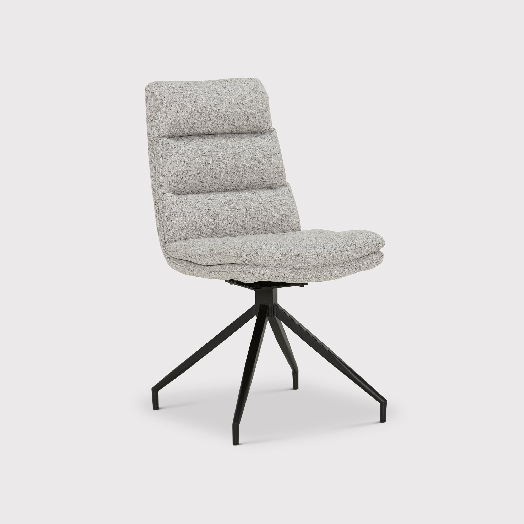 Eero Swivel Dining Chair, Grey | Barker & Stonehouse