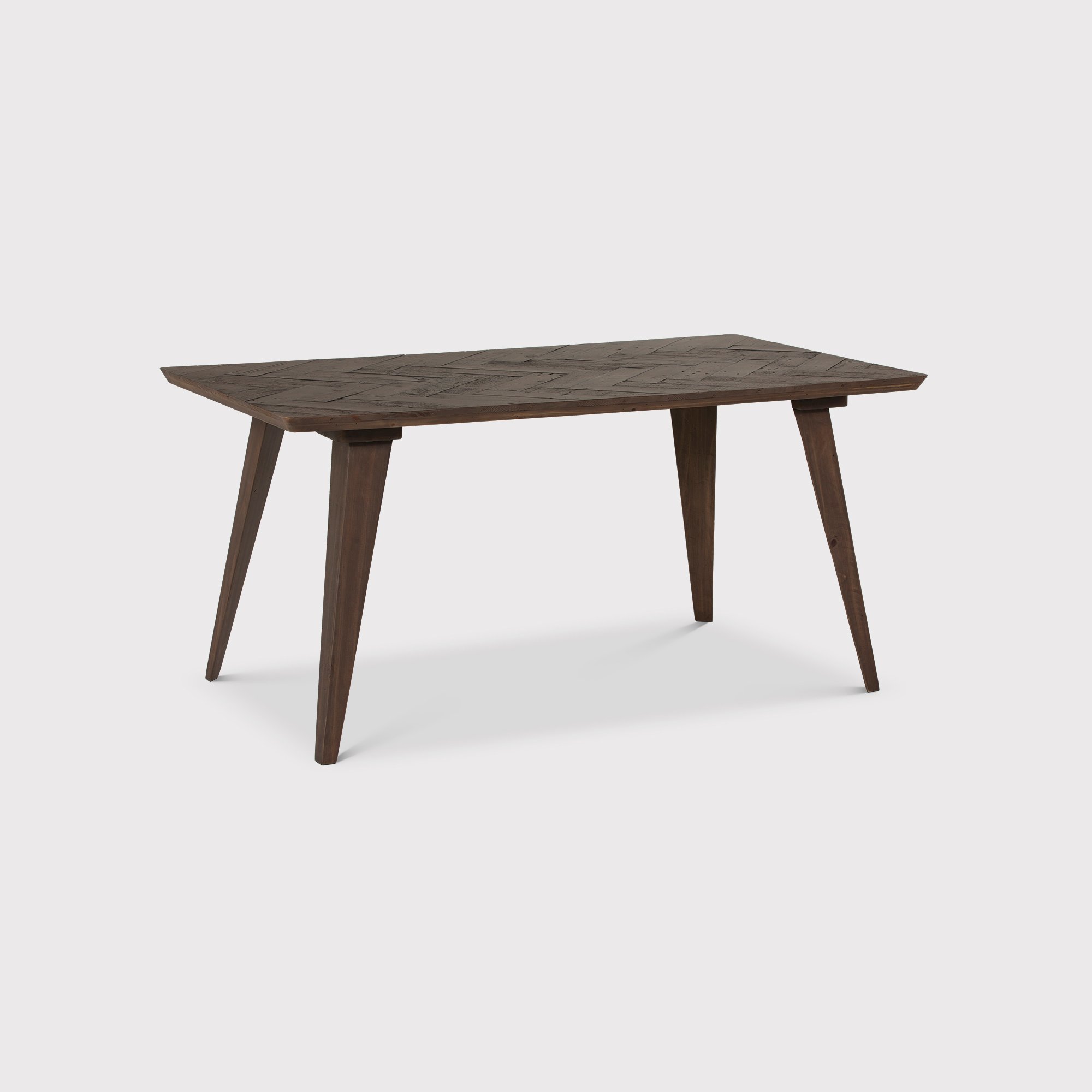 Elon Fixed Top Dining Table 160 x 76cm, Brown | Barker & Stonehouse
