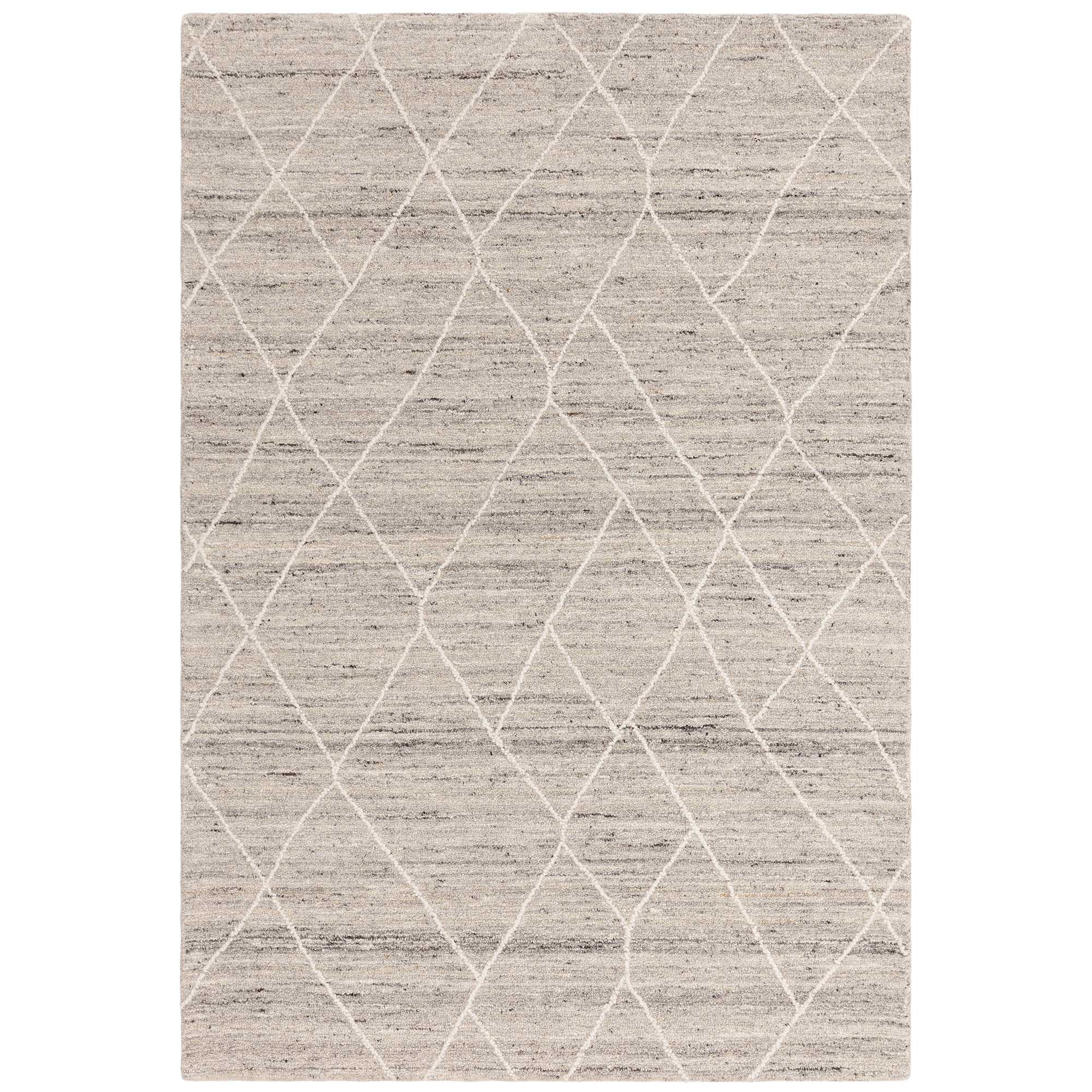 Elin 120X170cm Rug Stone, Square, Neutral | Barker & Stonehouse