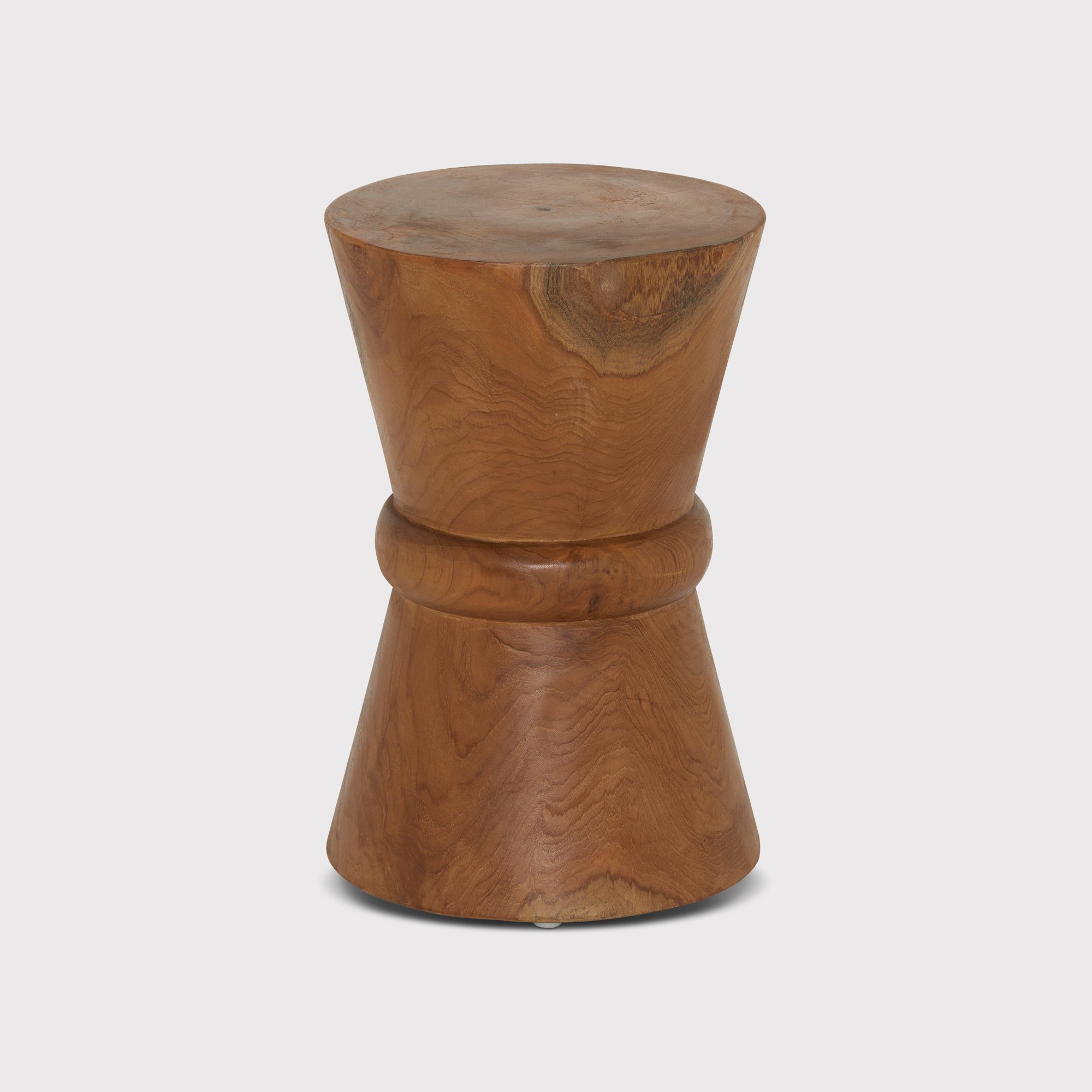 Elswyth Pawn Stool, Brown | Barker & Stonehouse