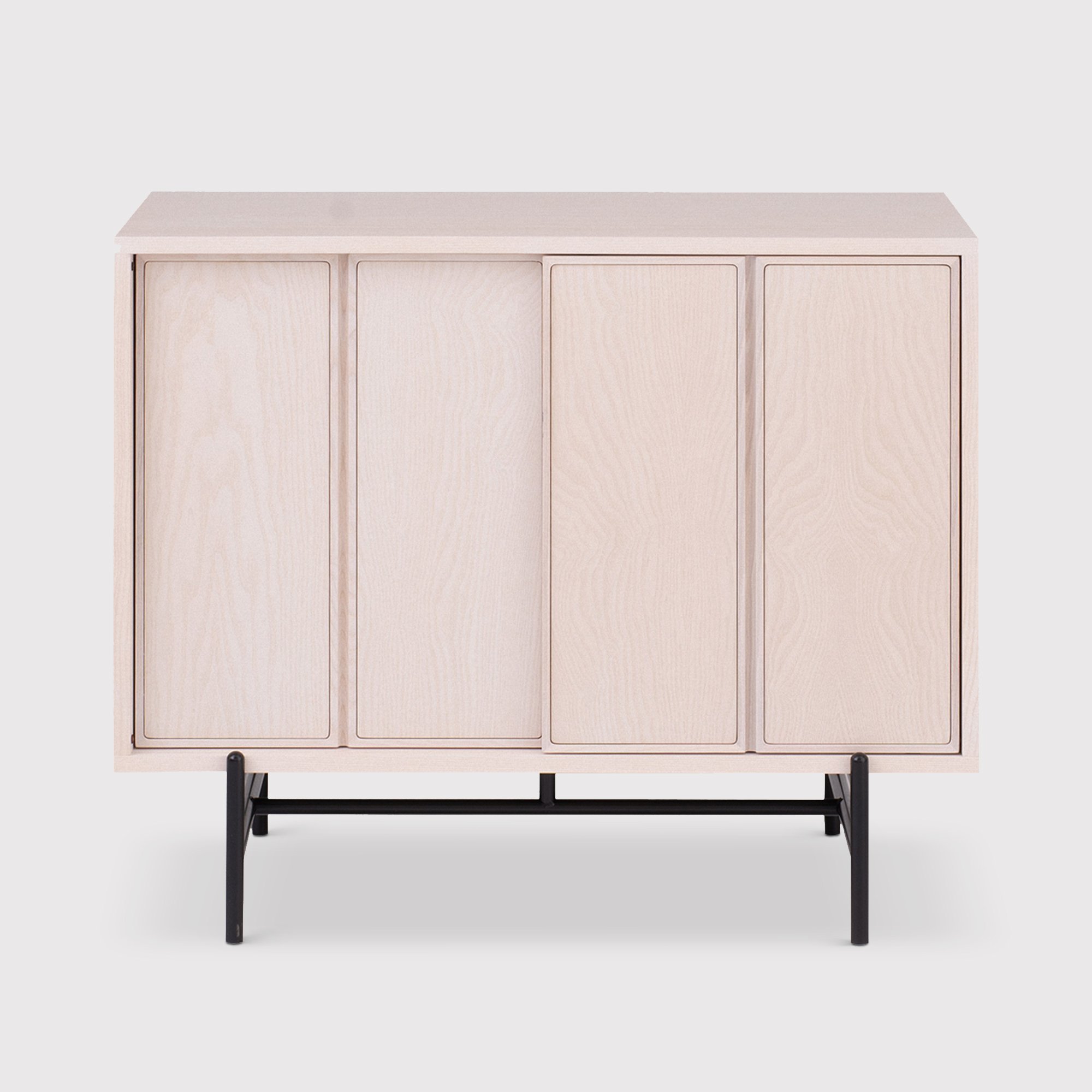 L.Ercolani Canvas Small Cabinet, Neutral | Barker & Stonehouse