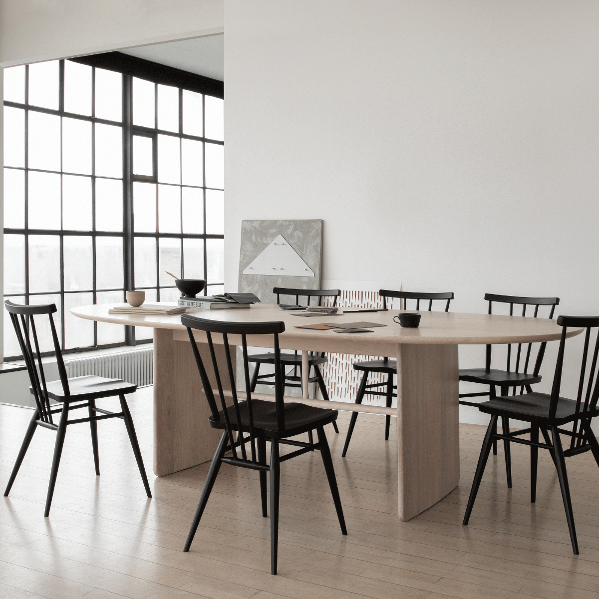 L.Ercolani All-Purpose Dining Chair, Black | Barker & Stonehouse