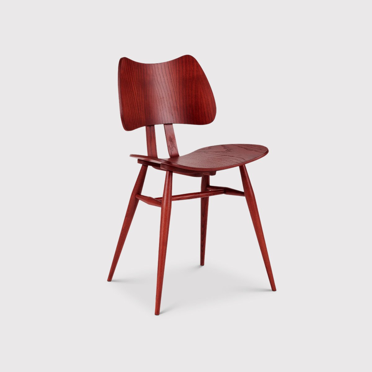 L.Ercolani Butterfly Dining Chair, Red | Barker & Stonehouse