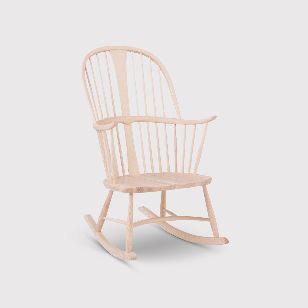 L.Ercolani Chairmakers Rocking Chair, Neutral | Barker & Stonehouse