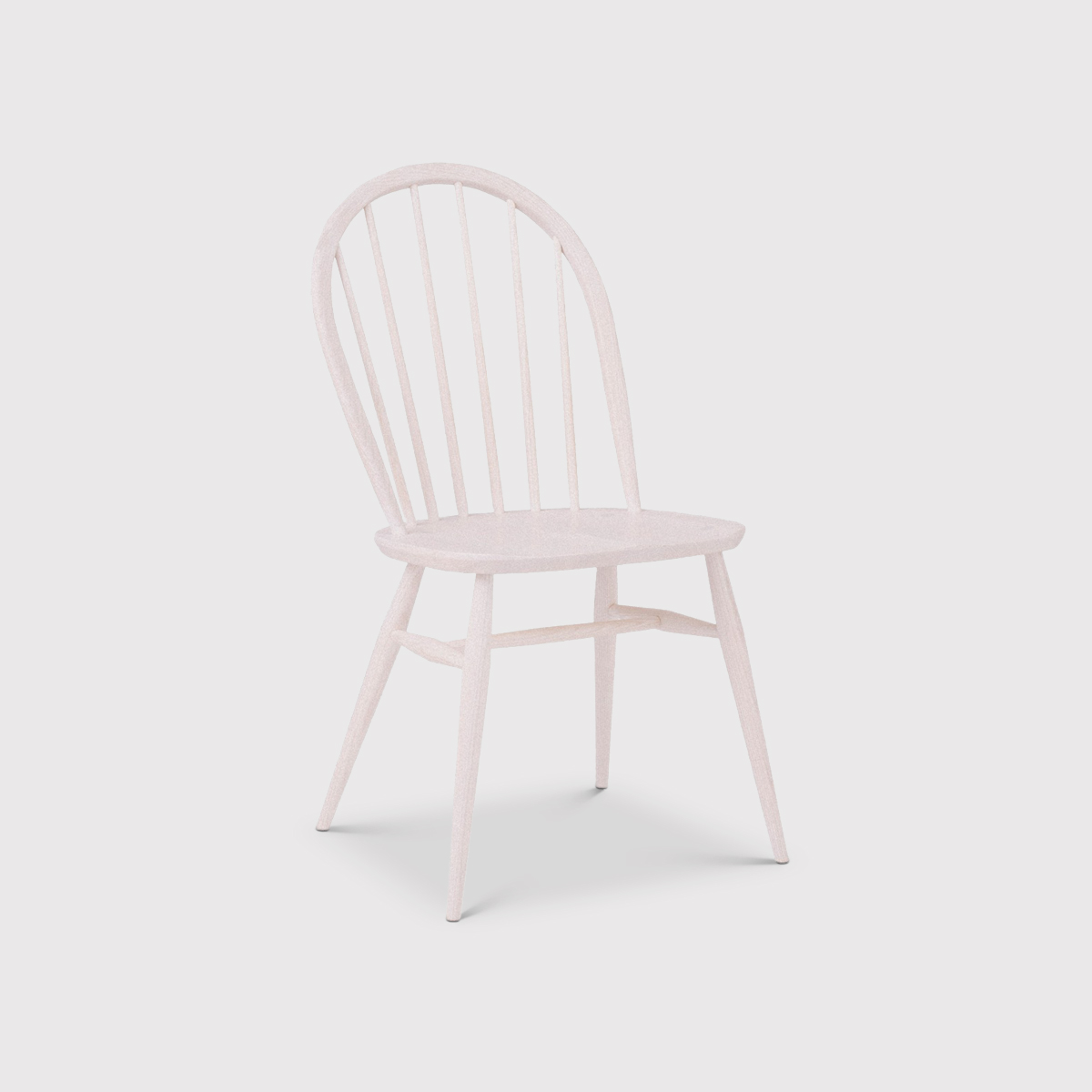 White spindle back dining chair discount