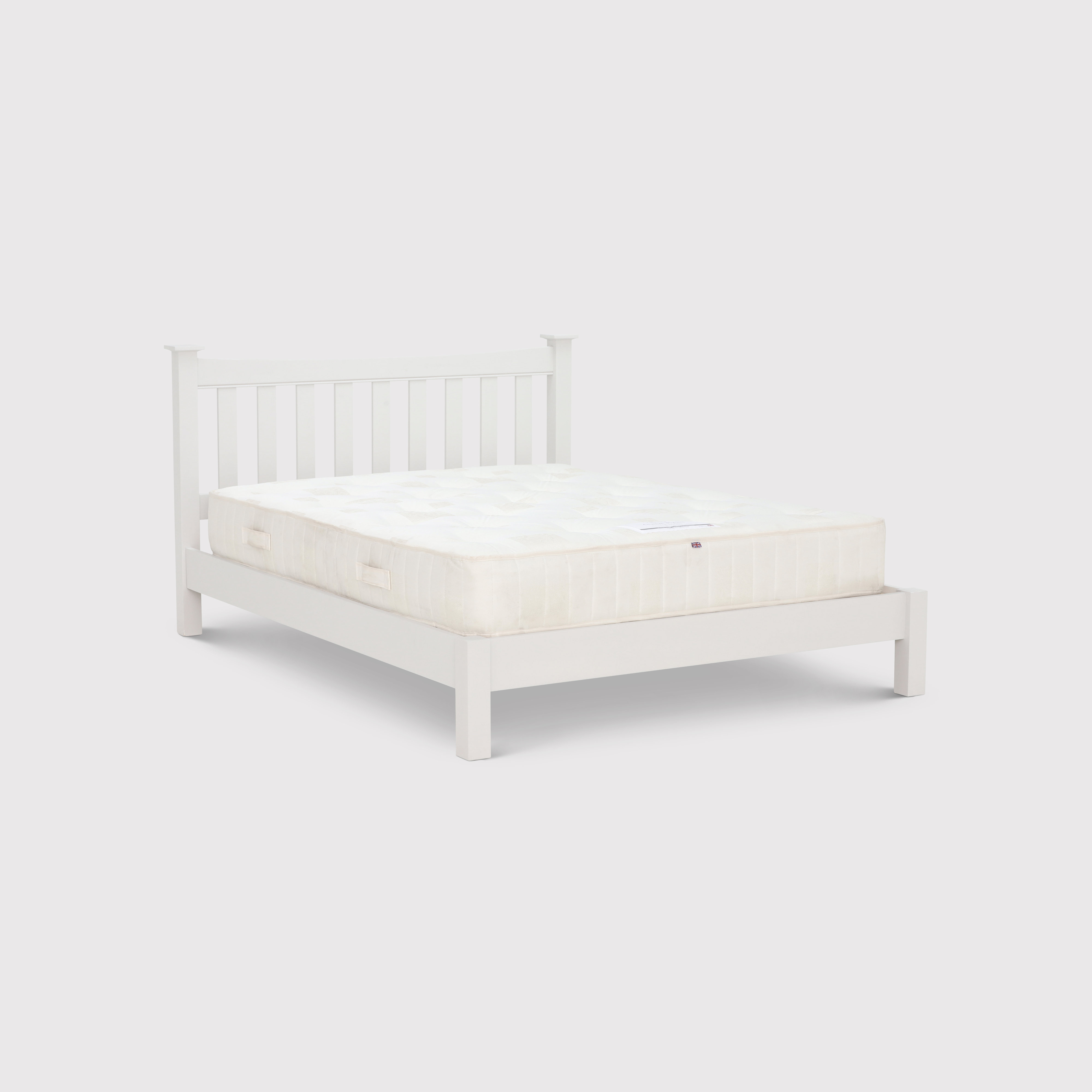 Evesham 150cm Double Bed Frame, Neutral | King | Barker & Stonehouse