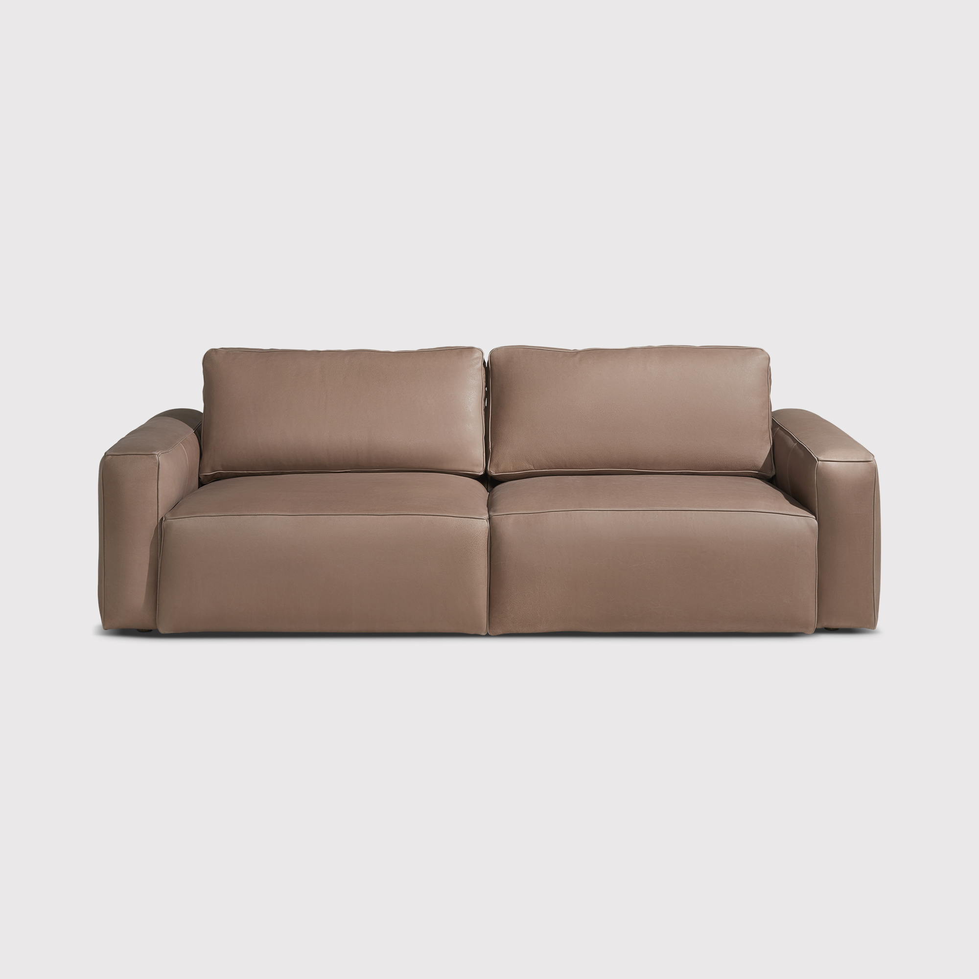 Freedom 3 seater clearance leather sofa