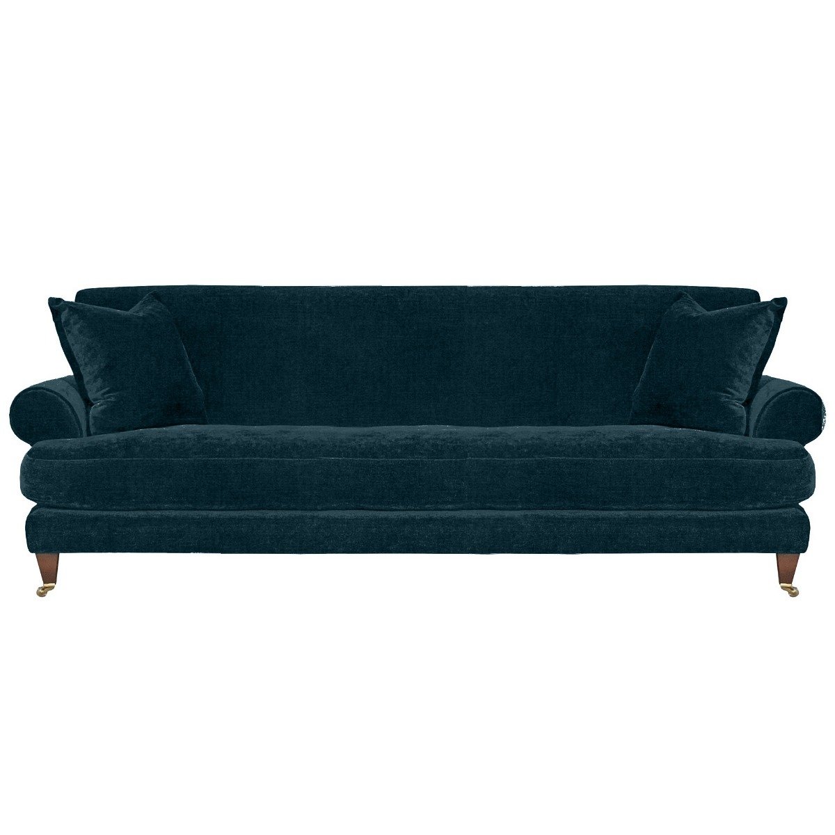 Fairlawn 4 Seater Sofa, Teal Fabric | Barker & Stonehouse