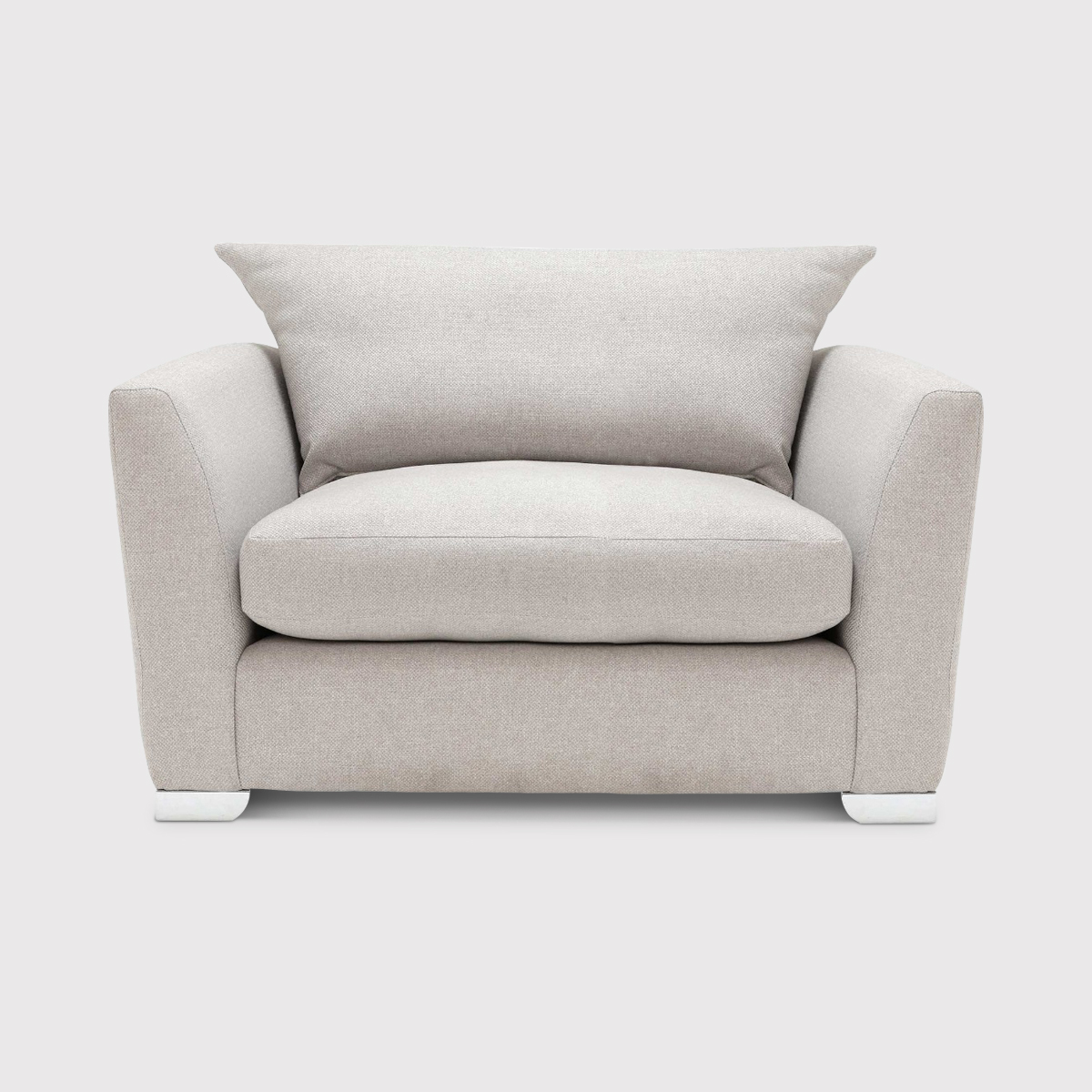 Floyd Snuggler Snuggle Chair, Neutral Fabric | Barker & Stonehouse