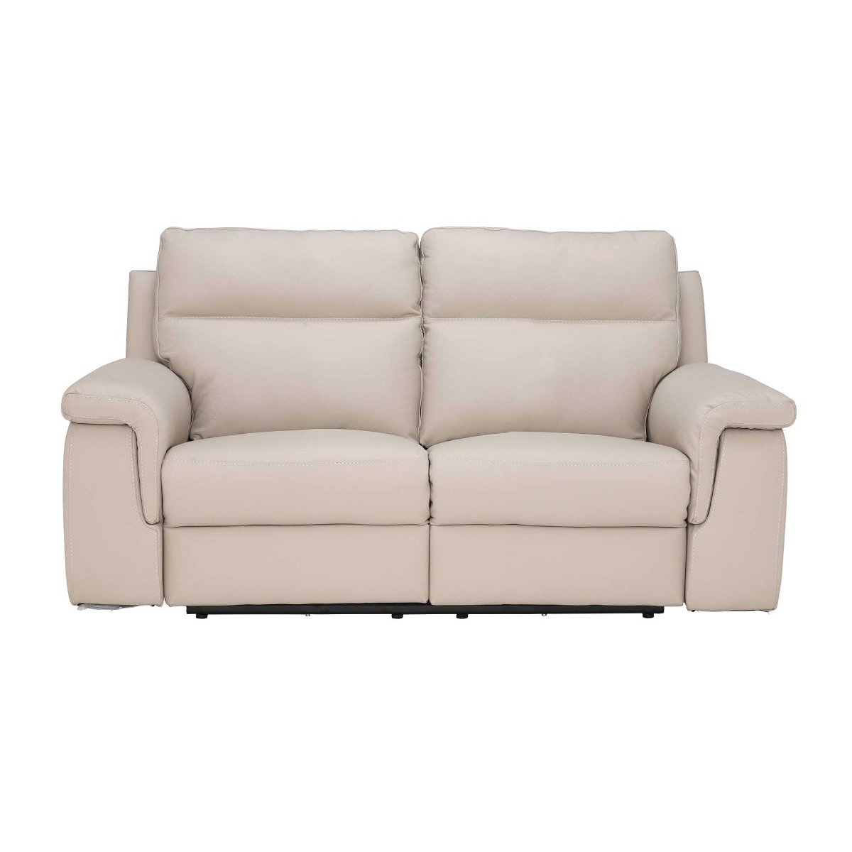Fulton 2 Seater Sofa With 2 Electric Recliners, Neutral | Barker & Stonehouse