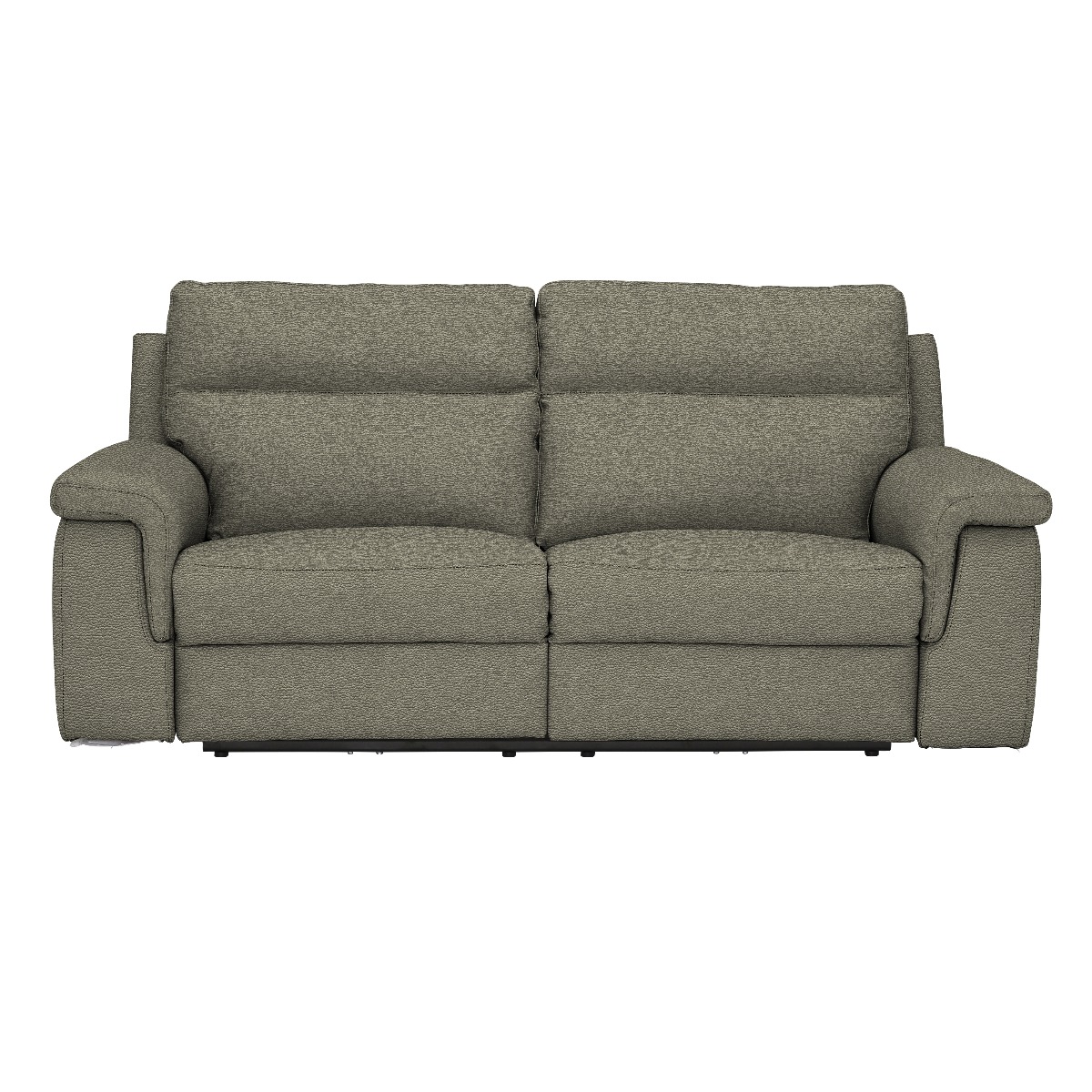 Fulton 3 Seater Sofa With 2 Electric Recliners, Neutral | Barker & Stonehouse