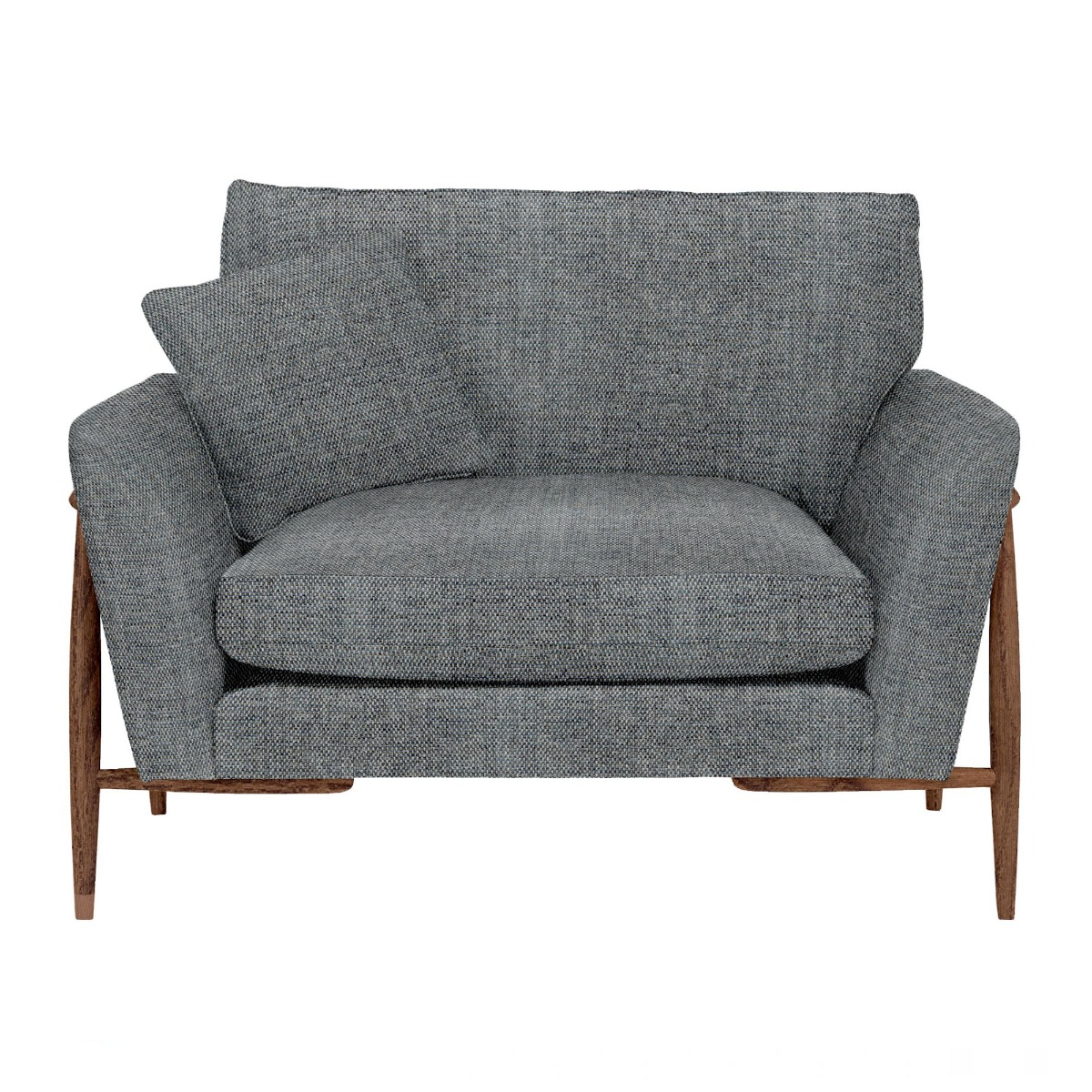 Ercol Forli Armchair, Grey Fabric | Barker & Stonehouse