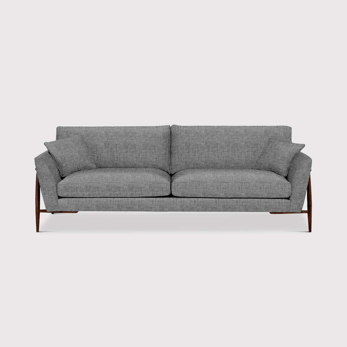 Ercol Forli Grand Sofa, Grey Fabric | Barker & Stonehouse