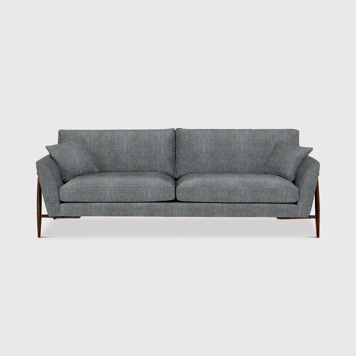 Ercol Forli Grand Sofa, Grey Fabric | Barker & Stonehouse