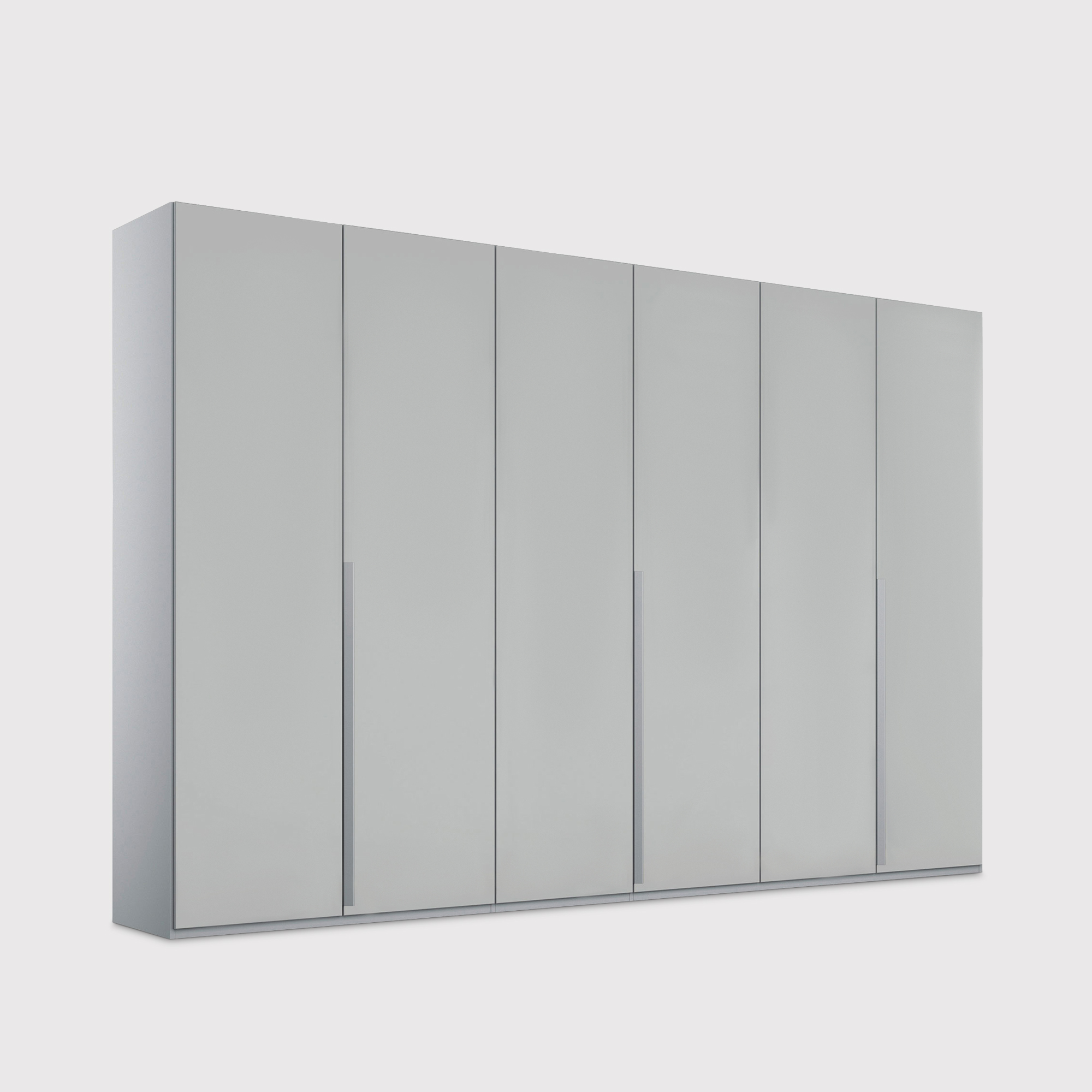 Frans 6 Door Wardrobe 301cm, Grey | Barker & Stonehouse