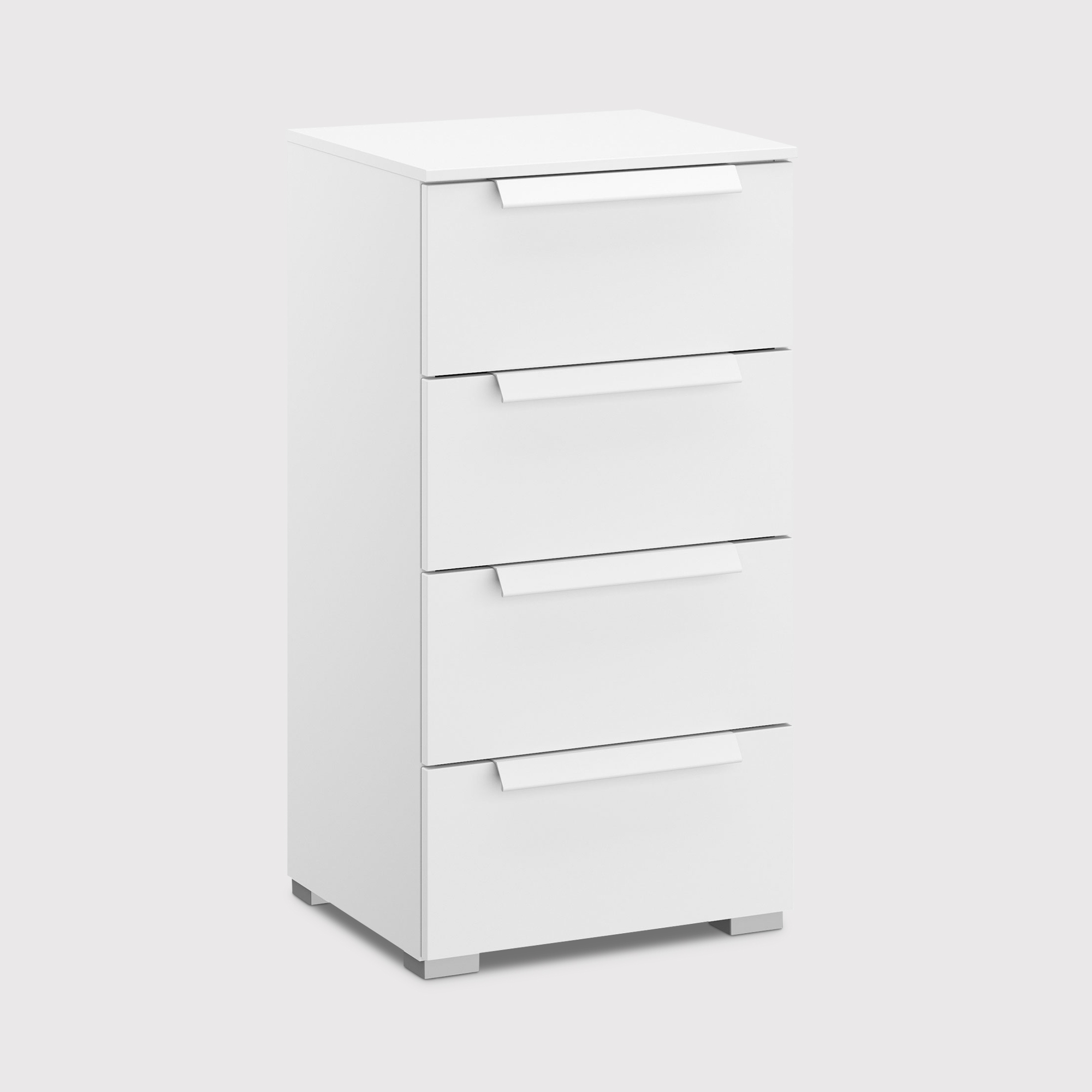 Frans 4 Drawer Chest, White | Barker & Stonehouse