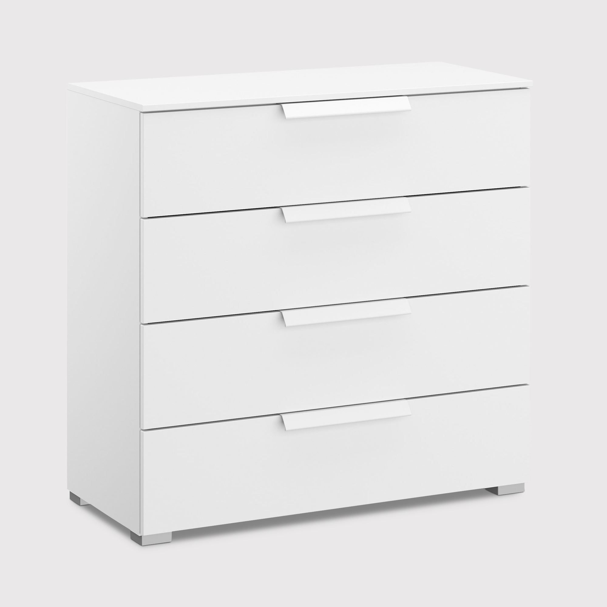 Frans 4 Drawer Chest, White | Barker & Stonehouse