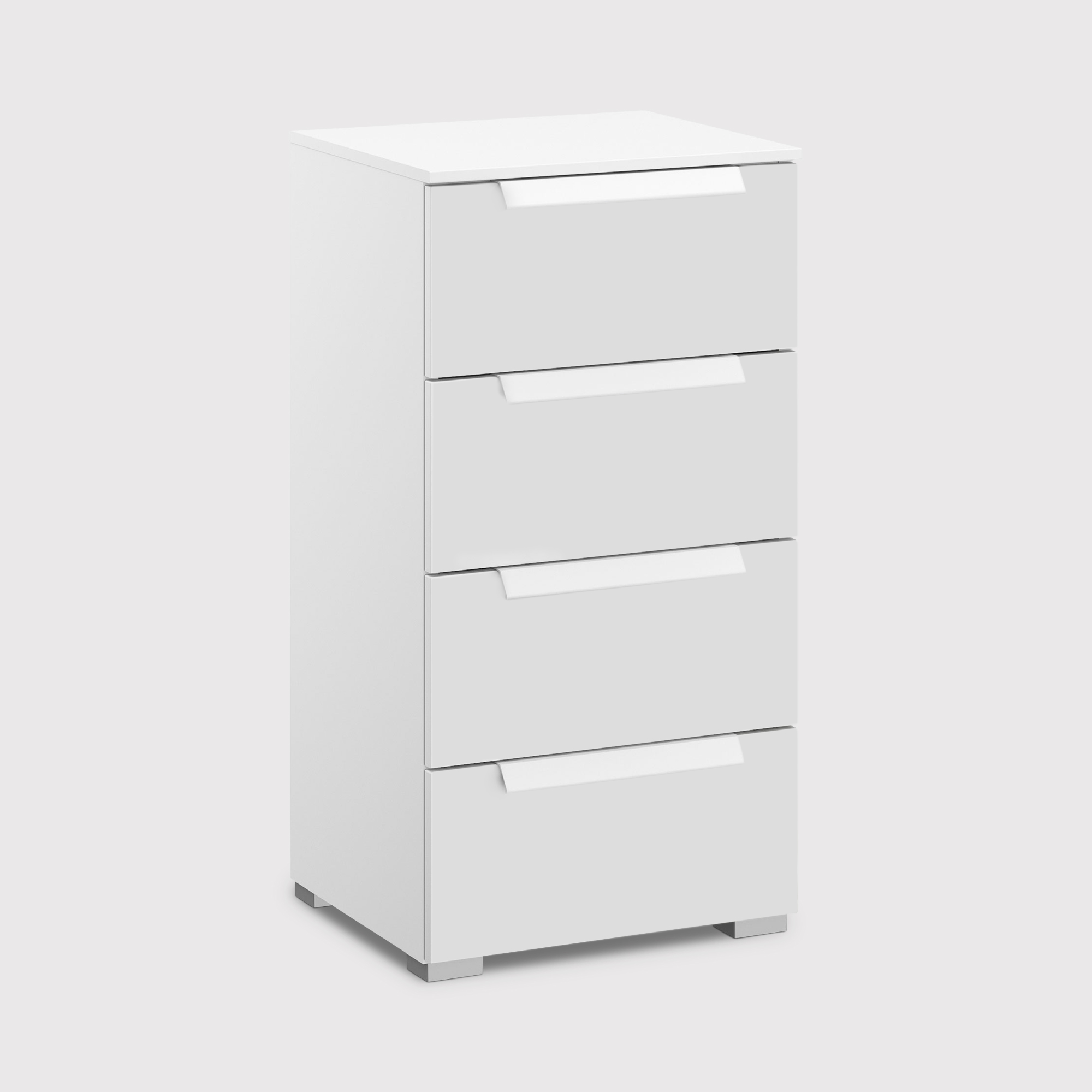 Frans 4 Drawer Chest, White | Barker & Stonehouse