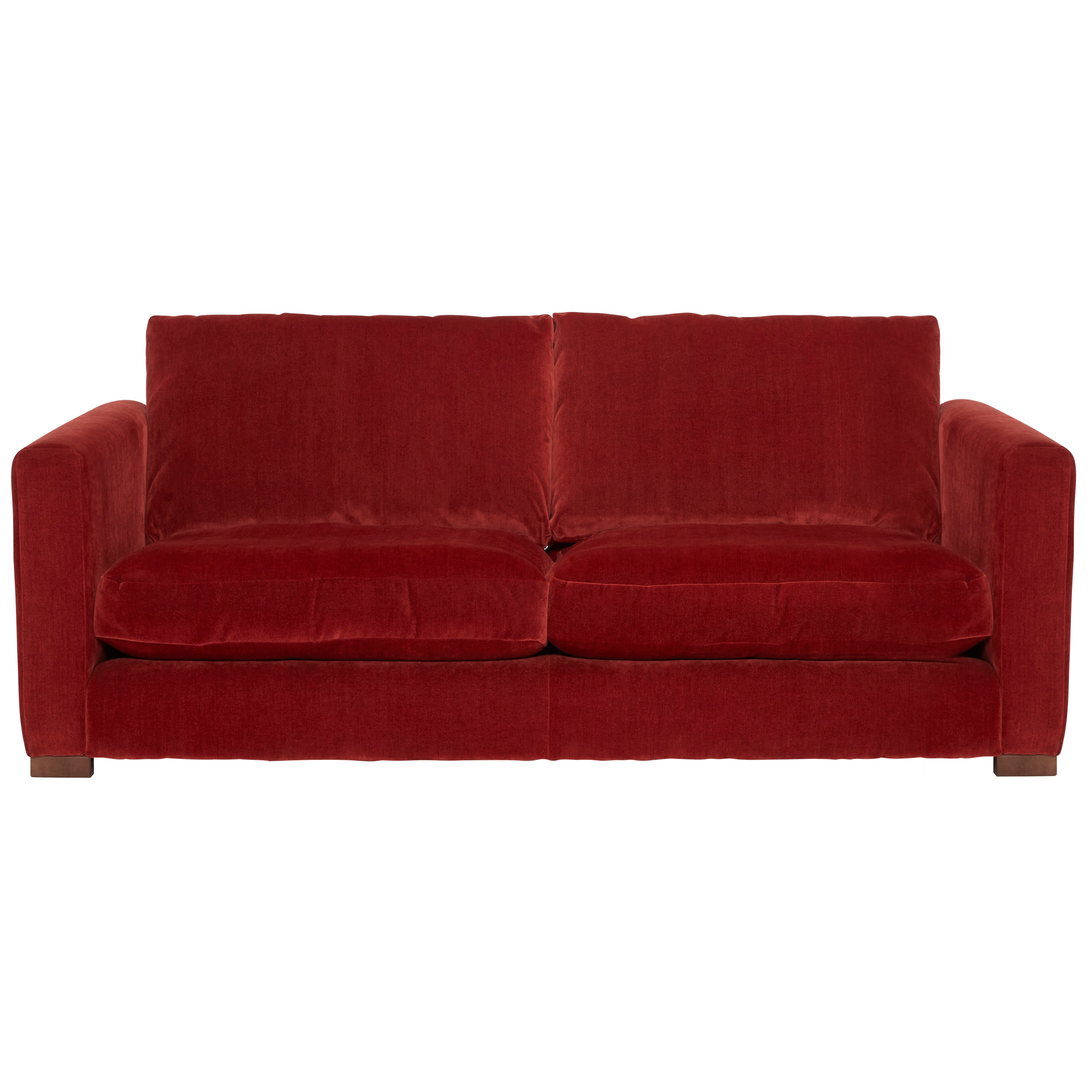 Fontella Medium Sofa, Red Fabric | Barker & Stonehouse