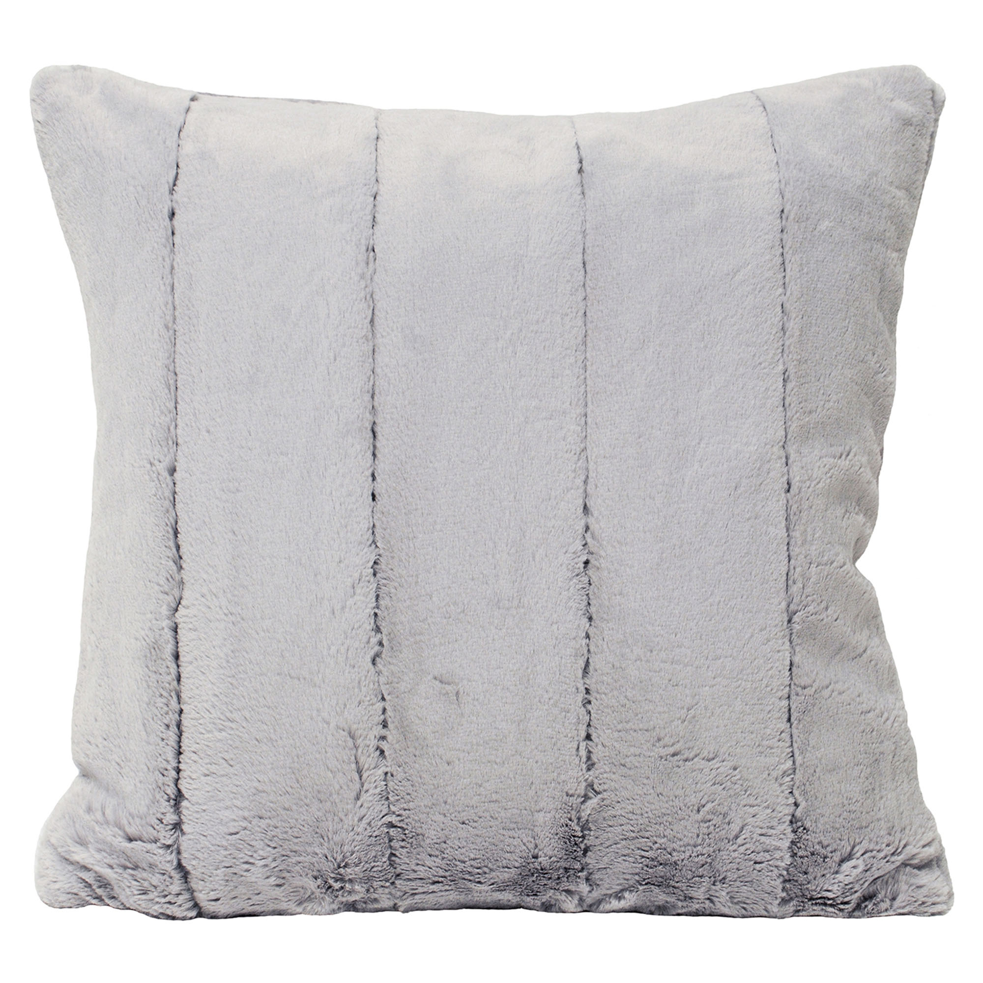 Faux Fur Cushion Grey Barker Stonehouse