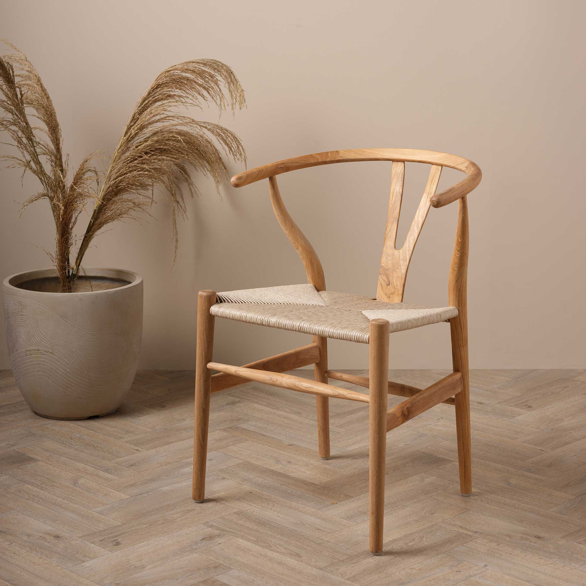 Grenada Y D Dining Chair, Neutral | Barker & Stonehouse