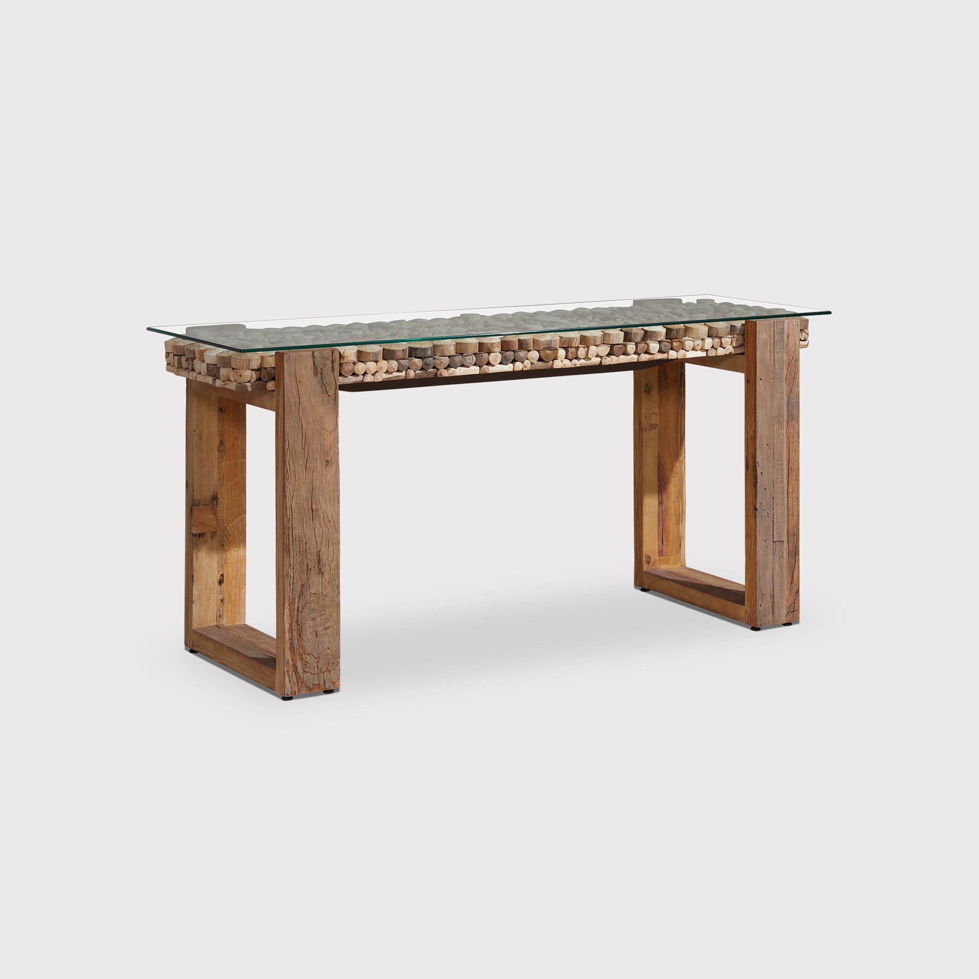 Garcia Console Table 160x50cm, Neutral | Barker & Stonehouse