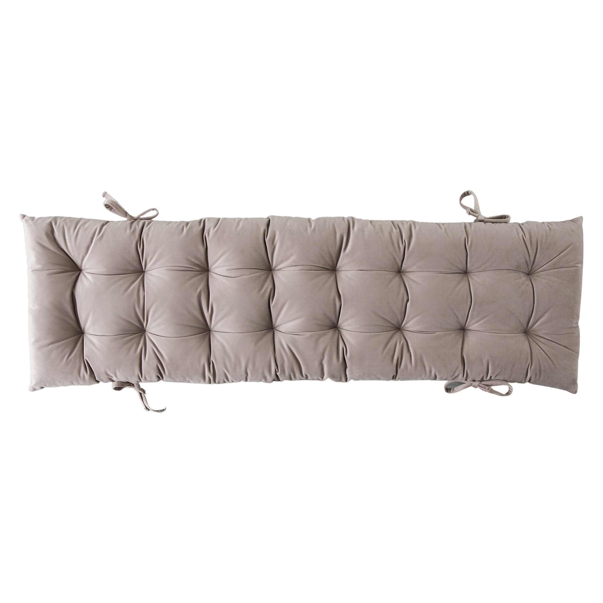 Velvet Bench Pad Grey | Barker & Stonehouse