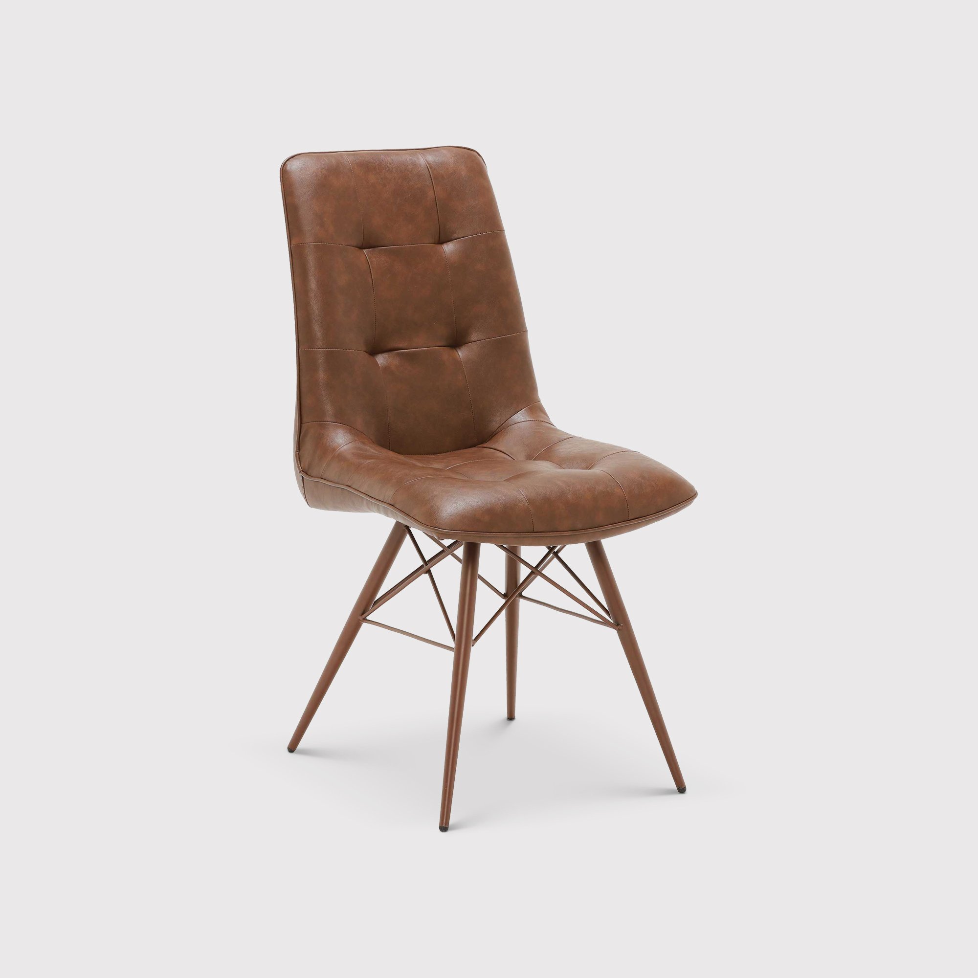 Hix Dining Chair, Brown | Barker & Stonehouse