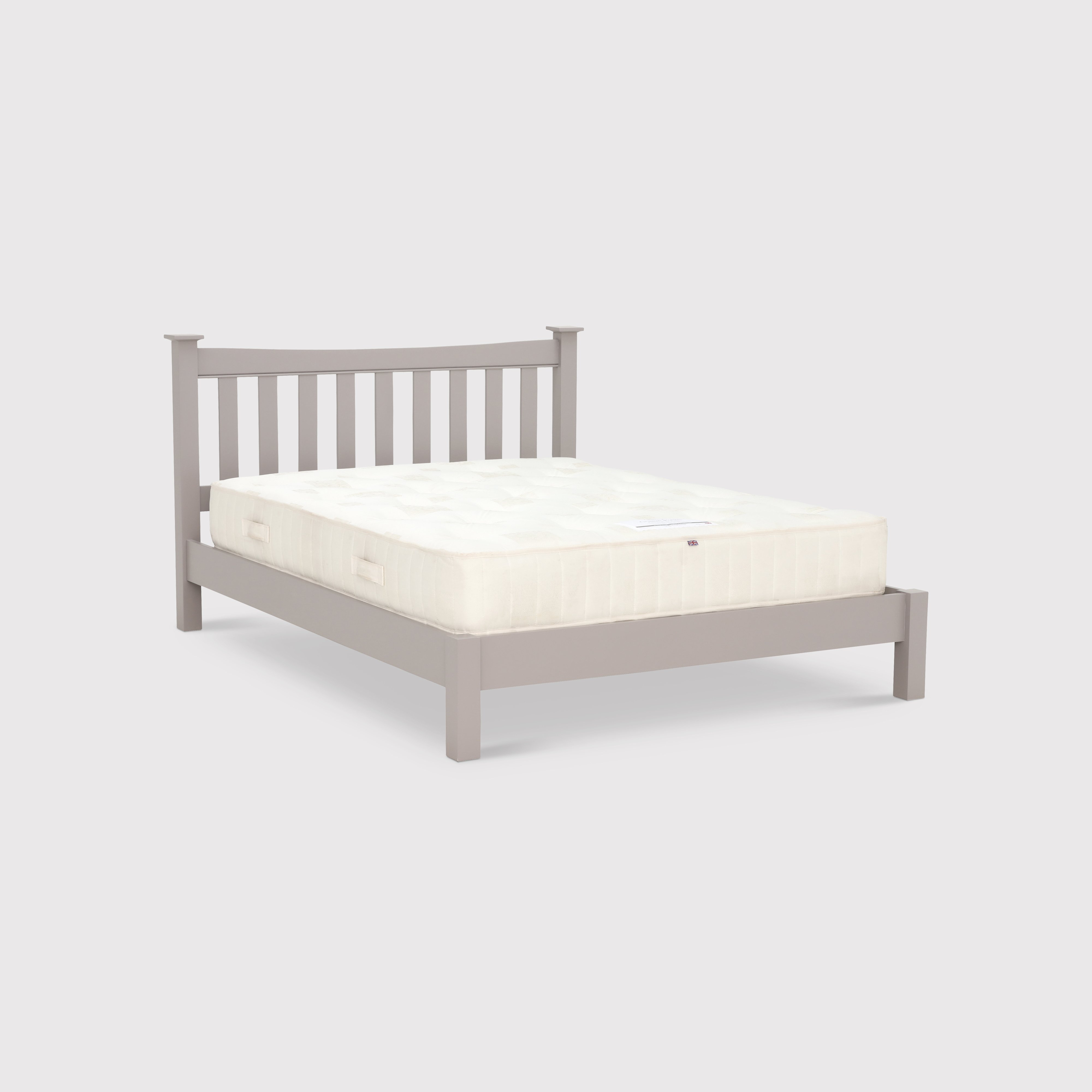 Helmsley 135cm Bed Frame, Grey Wood | Double | Barker & Stonehouse